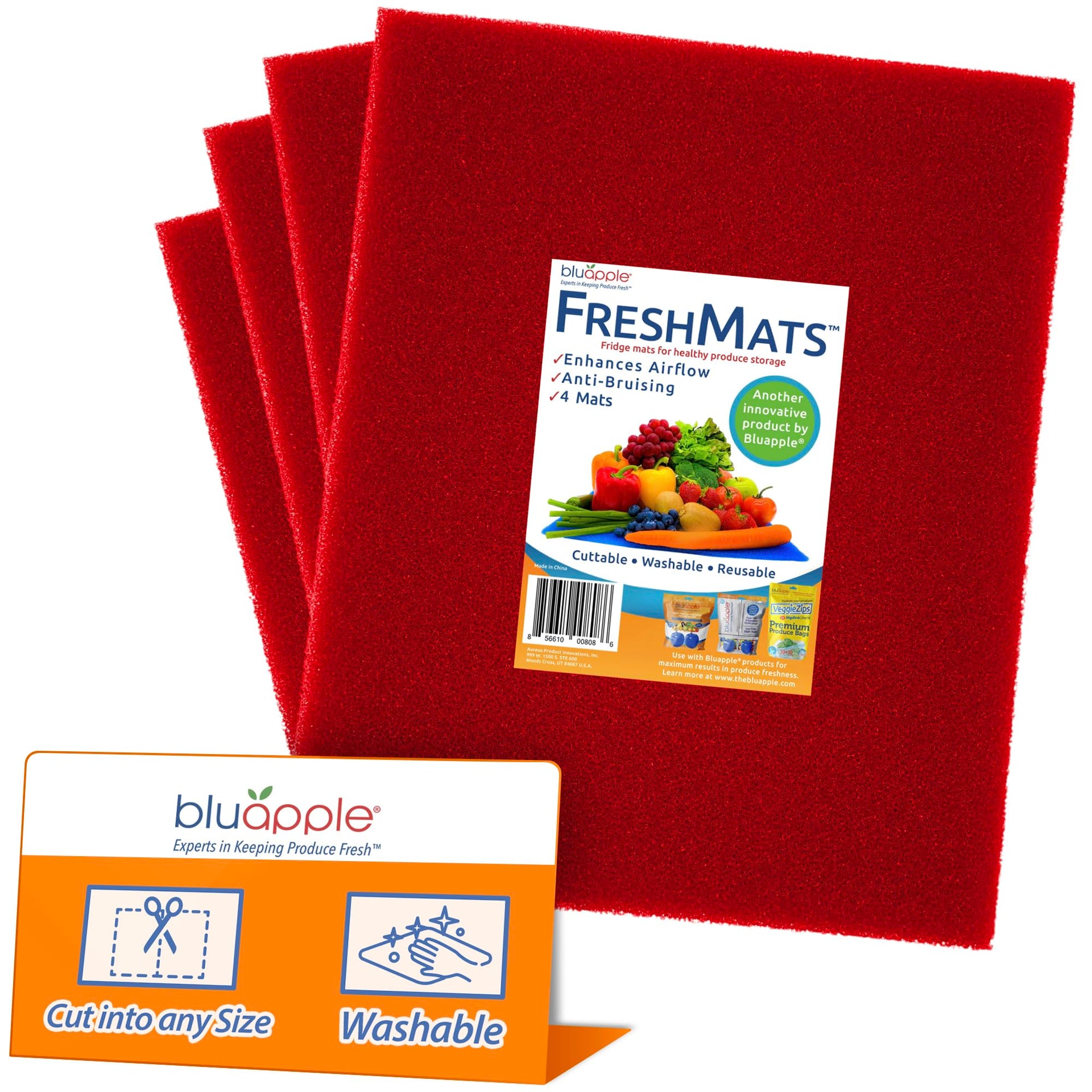 FreshMats Refrigerator Bin Liner (5 Sq Ft)