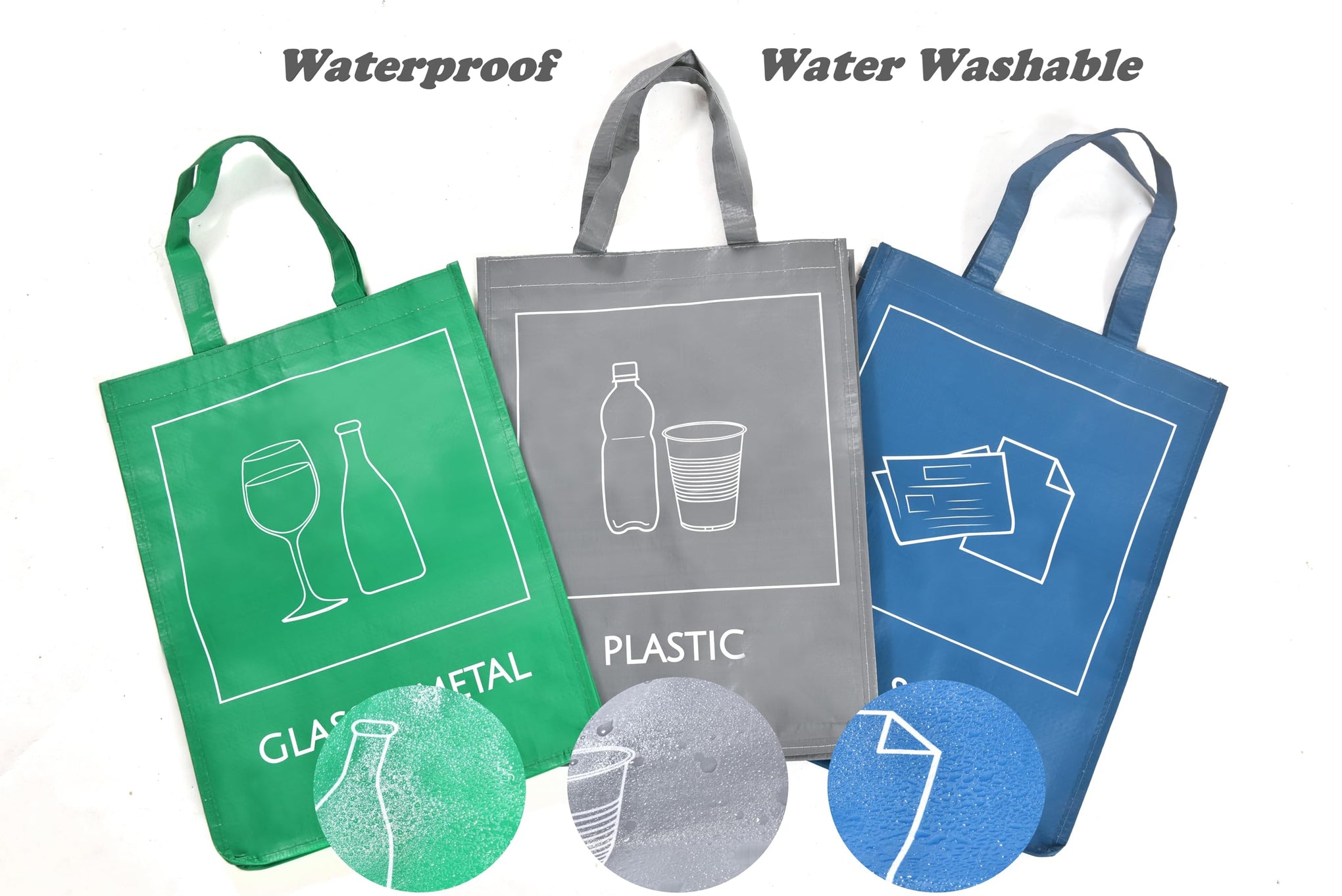Reusable Recycle Bags (3 Count)