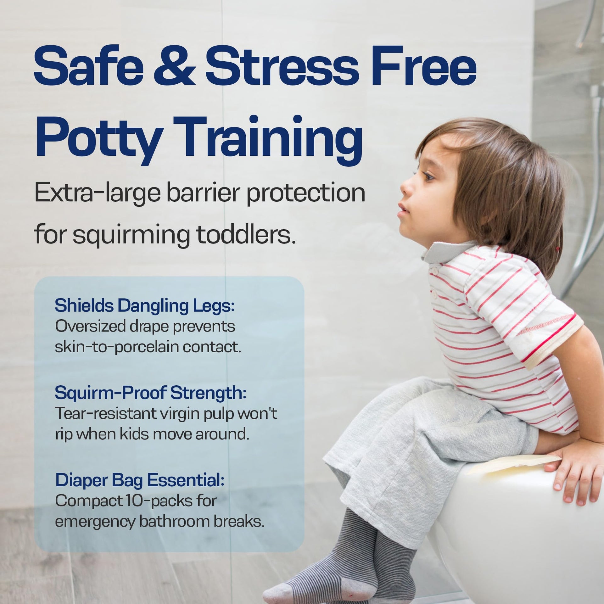 Disposable Toilet Seat Covers (200 Count)