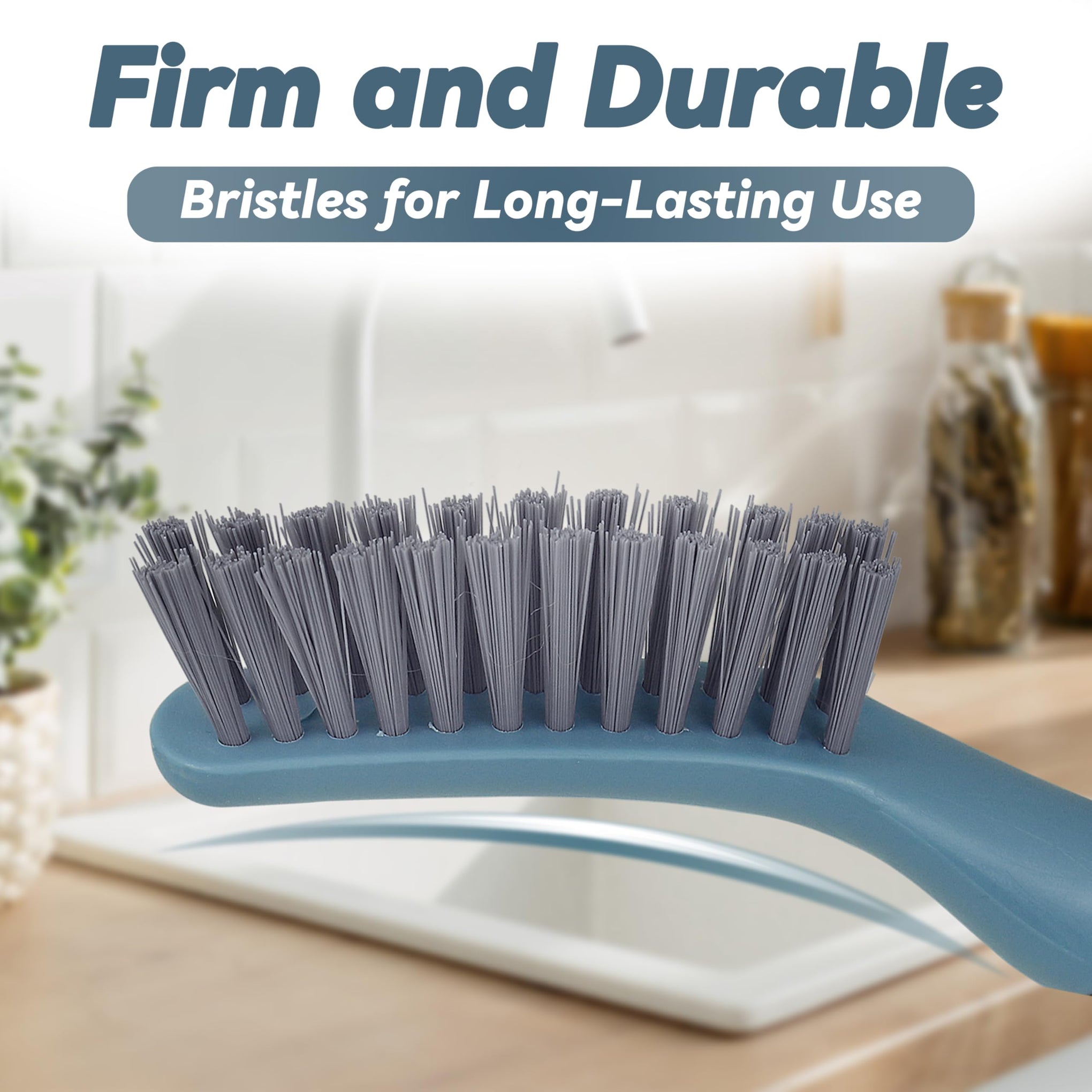 2 Pack Grout Scrub Brush with Stiff Bristles (2 Count)