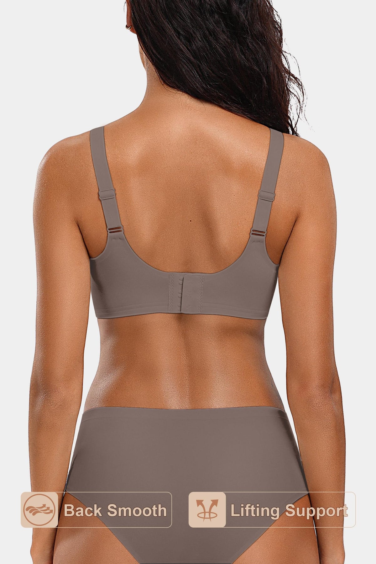 Seamless Jelly Bra No Underwire Supportive Bralette