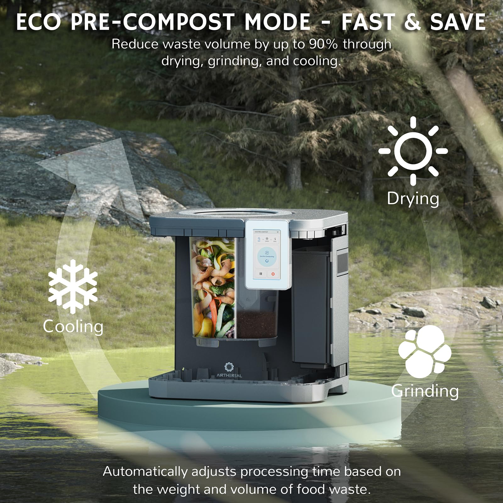 Revive R800 5L Smart WiFi Electric Kitchen Composter