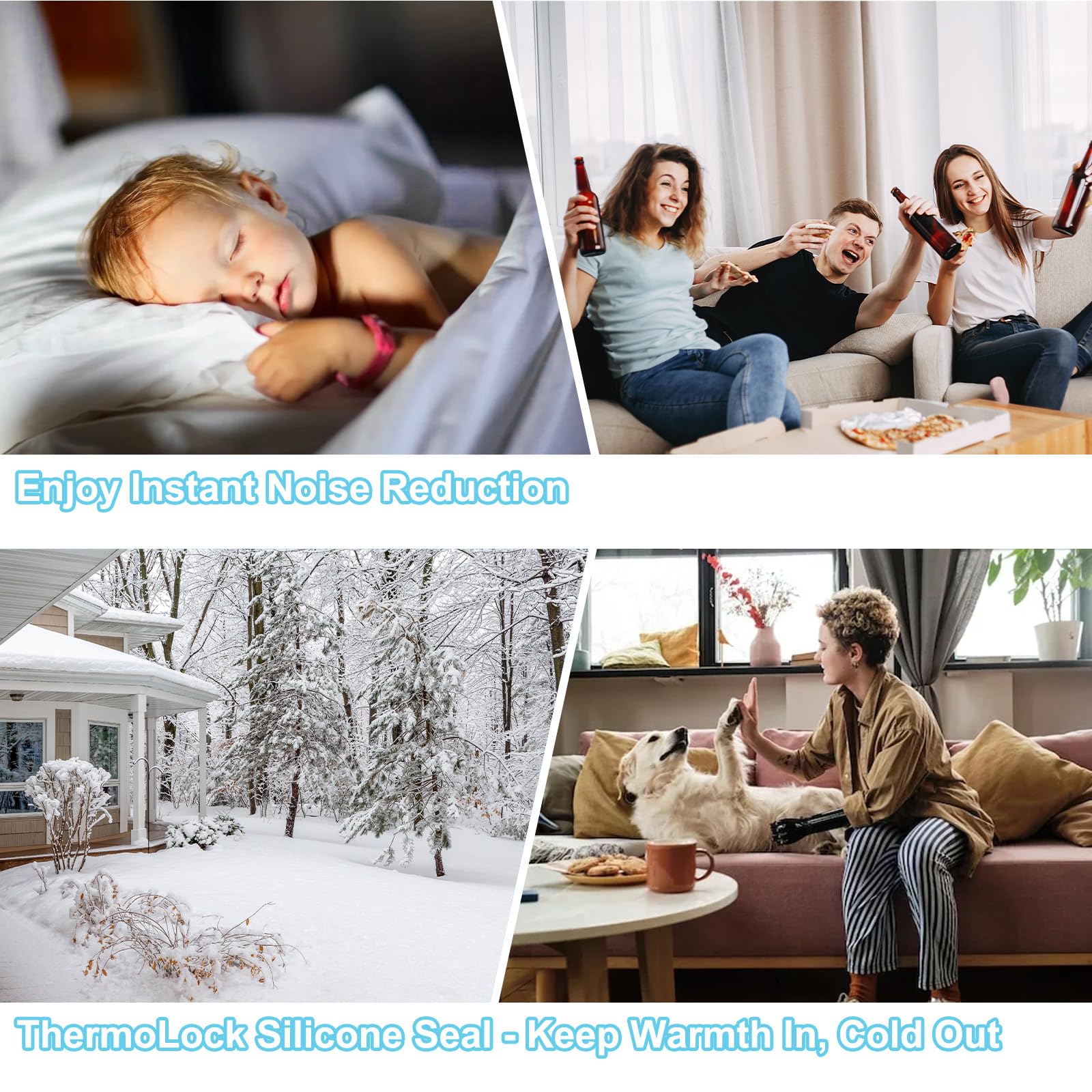 Weather Stripping Door Seal for Door Frames (20 Foot)