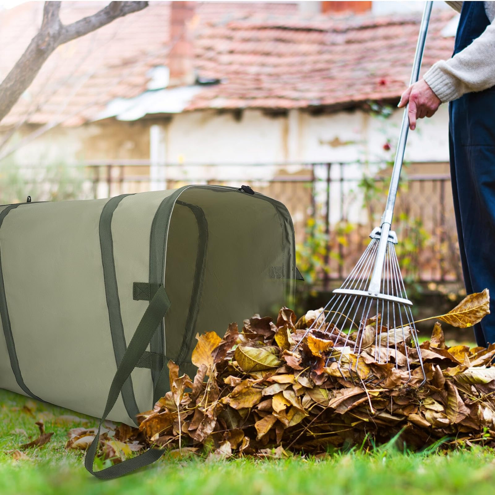 46 Gallon Square Collapsible Yard Waste Containers