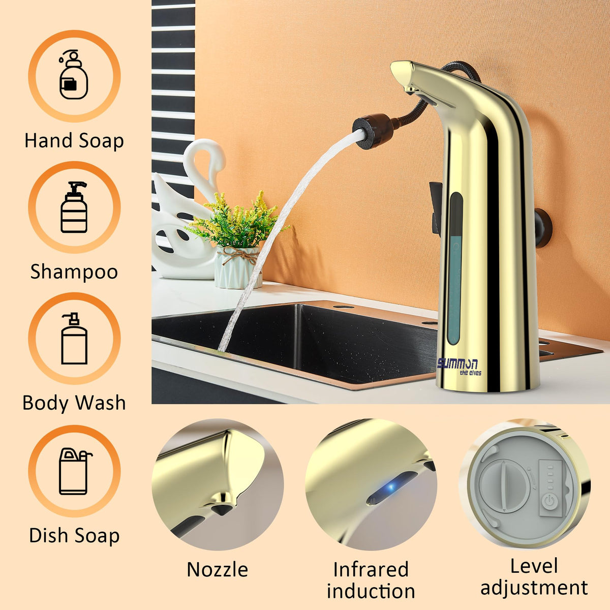 Automatic Liquid Soap Dispenser