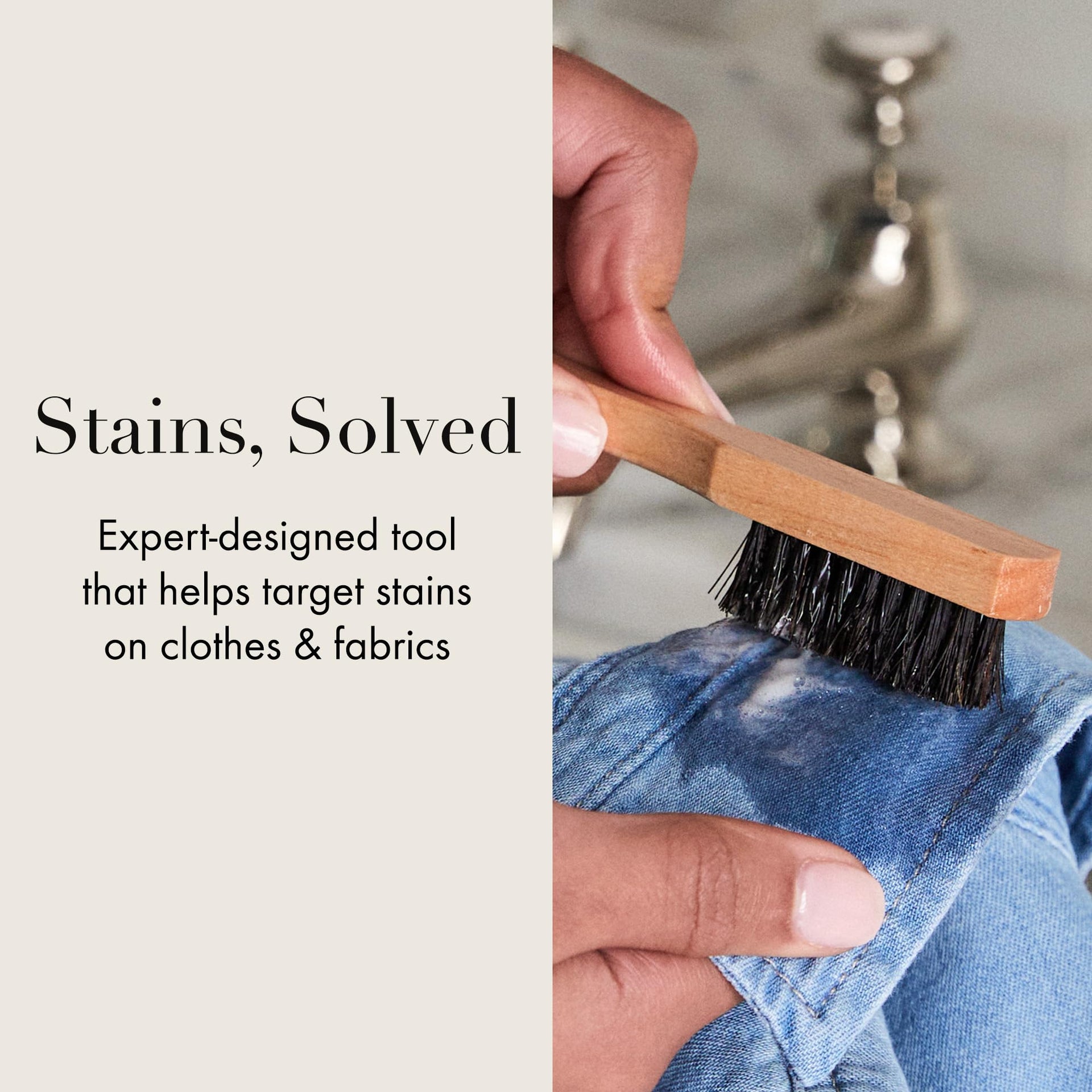 Stain Brush Laundry Brush for Stain Removal