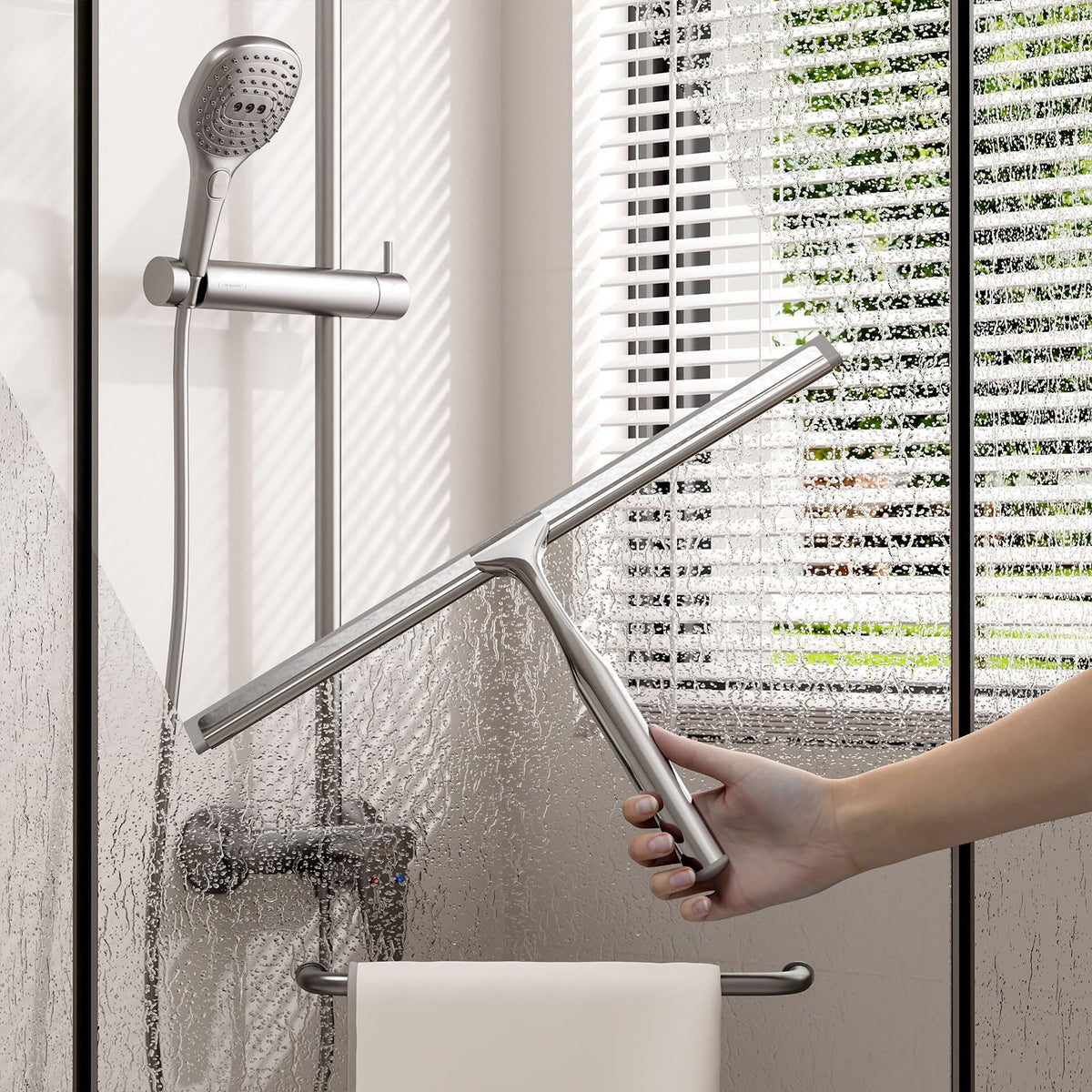 Shower Squeegee for Glass Doors