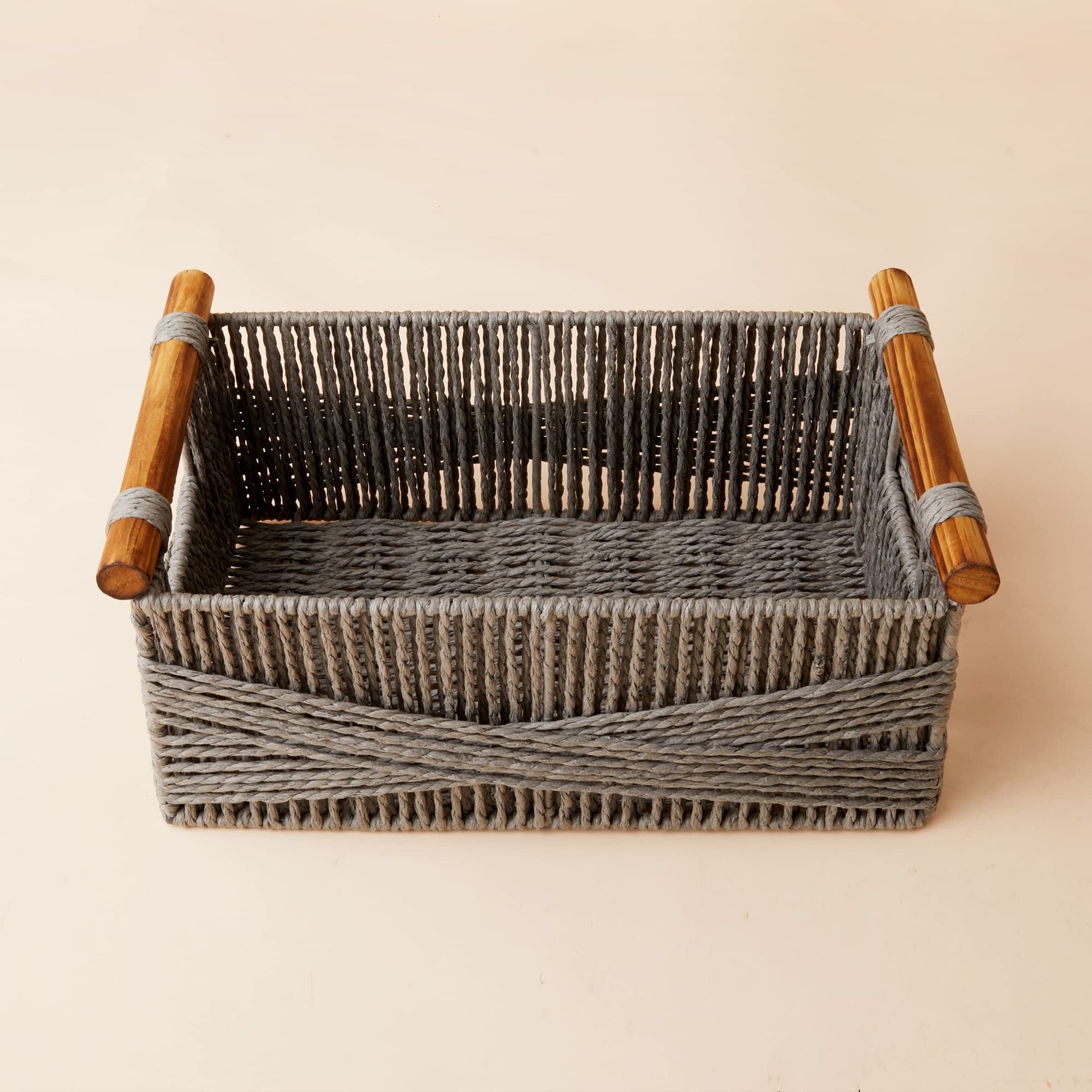 Wicker Storage Baskets for Organizing (2 Count)