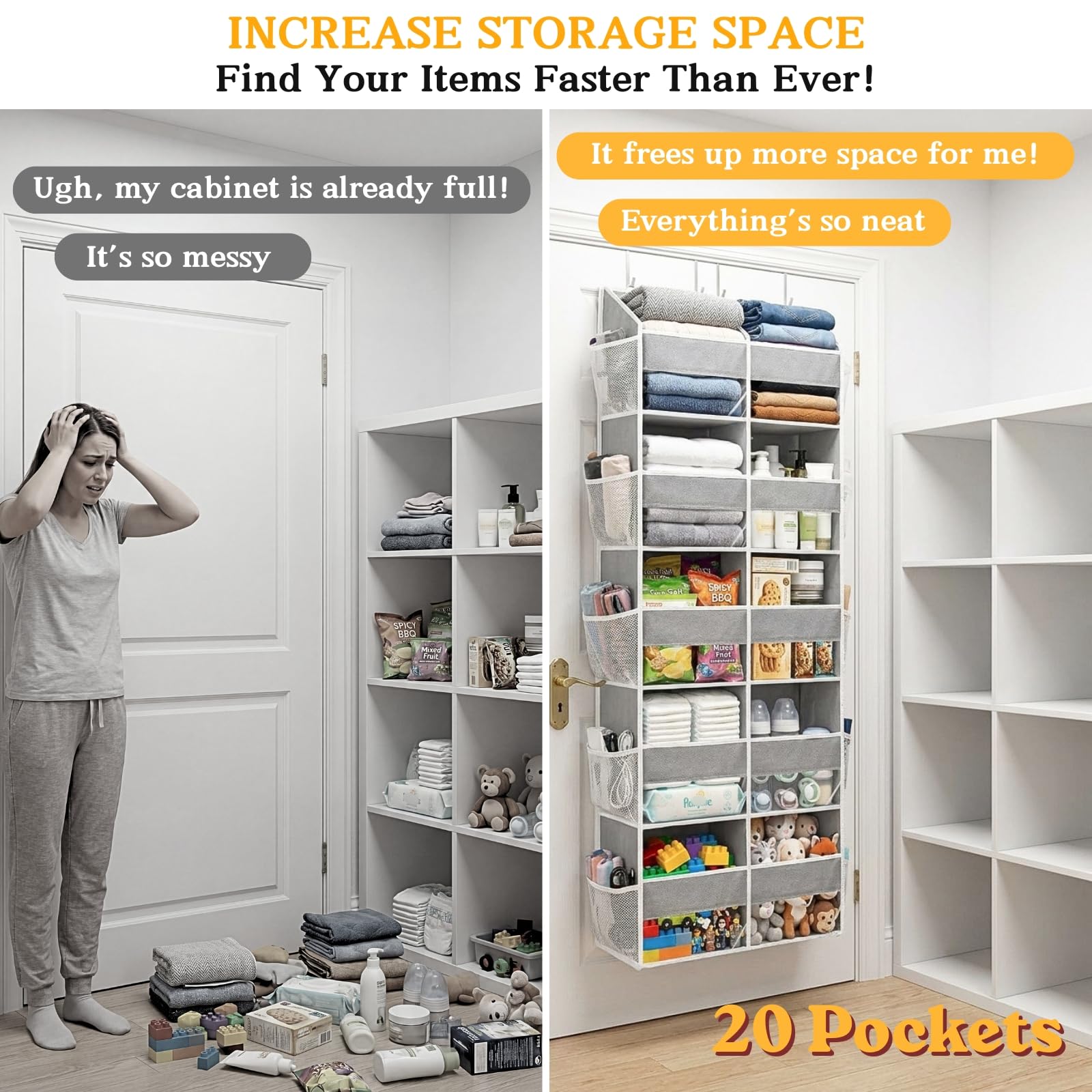 5 Tier Over Door Organizer