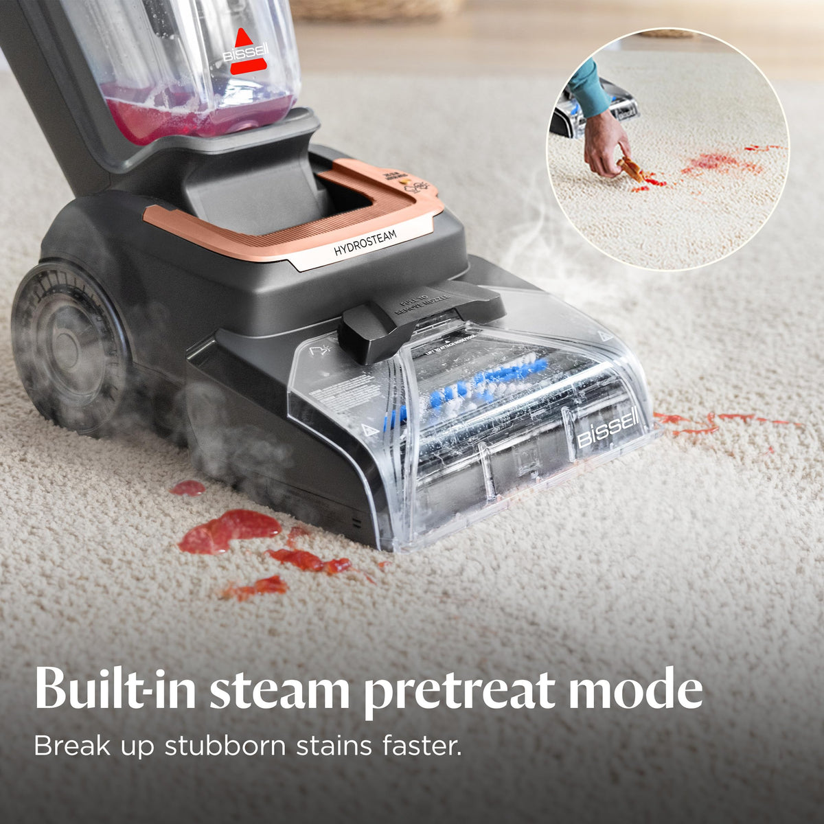 Revolution HydroSteam Carpet Cleaner