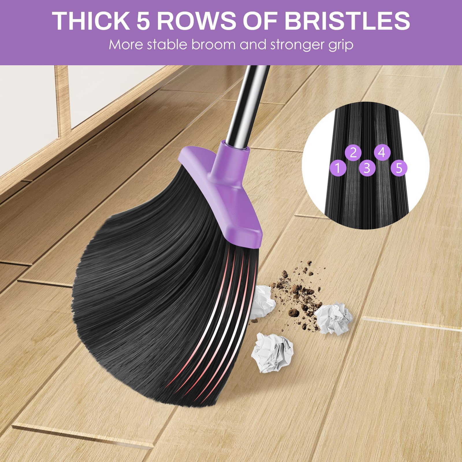 Broom and Dustpan Set for Home