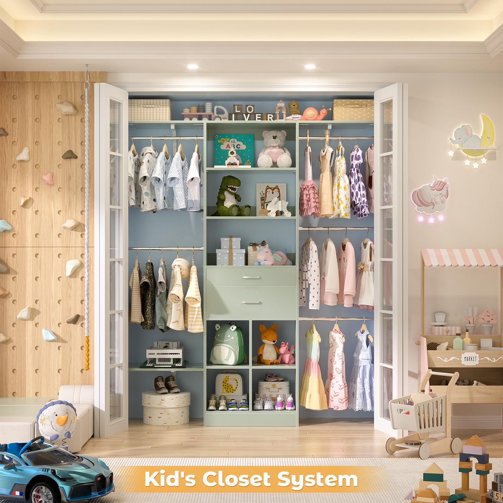 5FT Small Closet System (5 Foot)