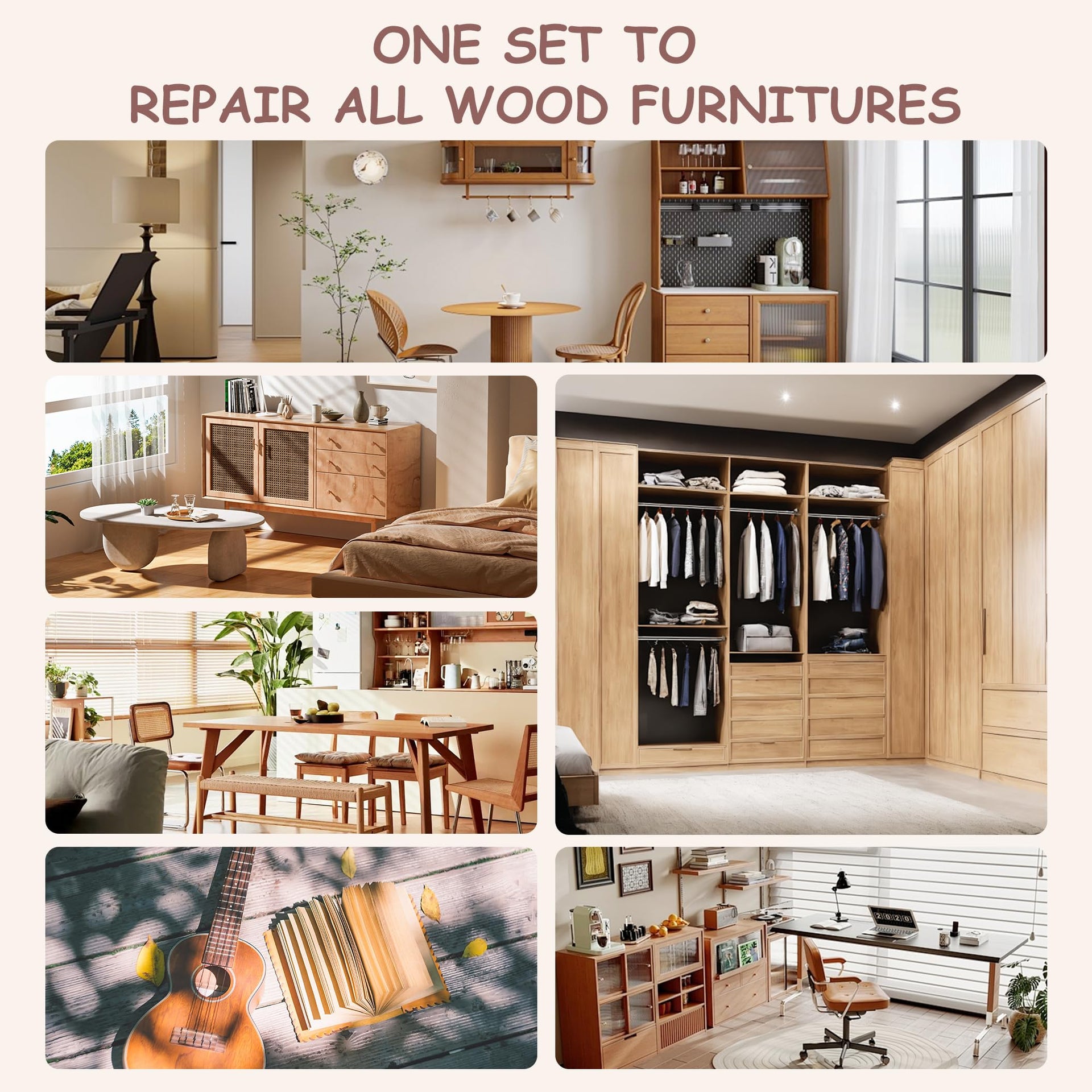 Wood Furniture Repair Kit (36 Count)