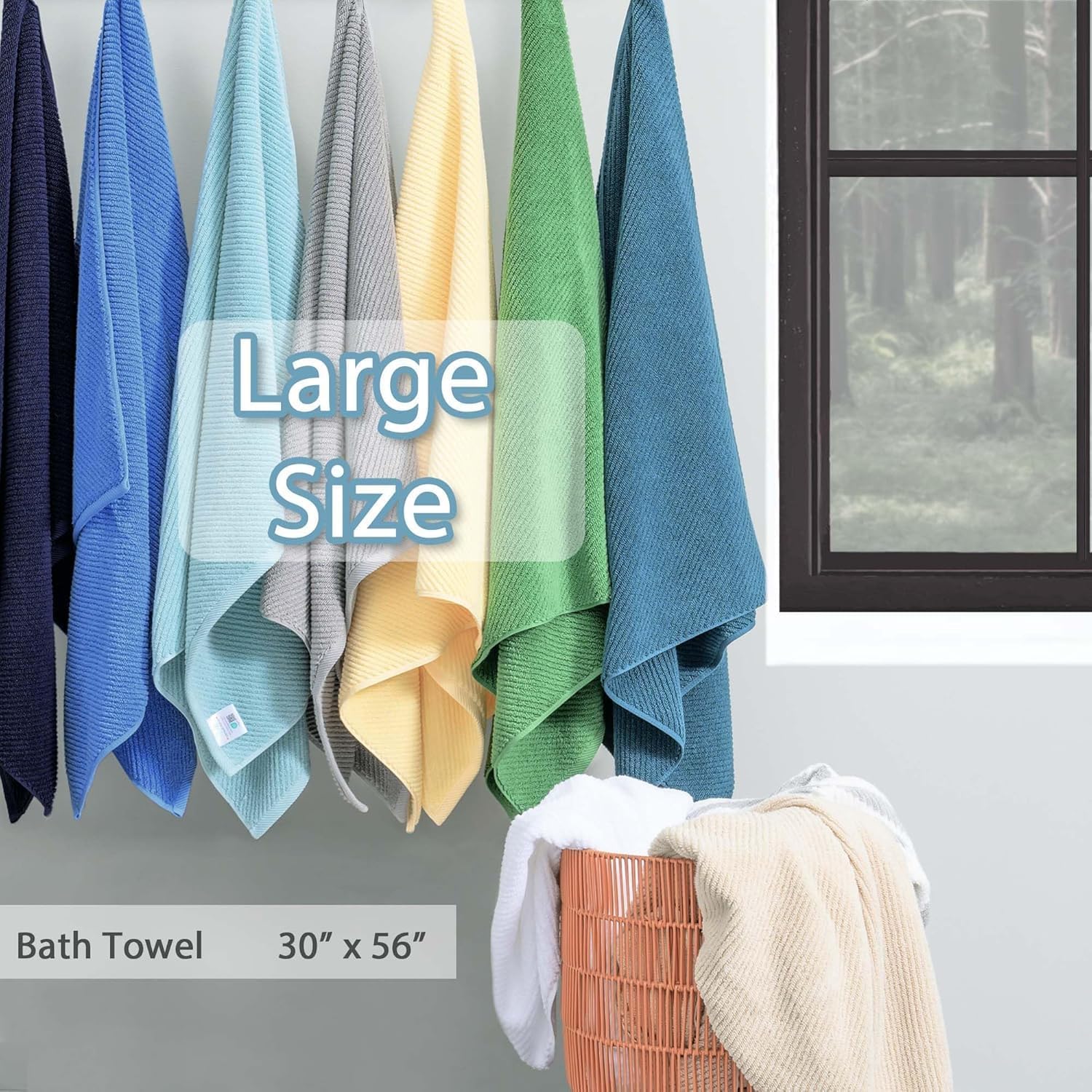 Bath Towels 4PC (4 Count)