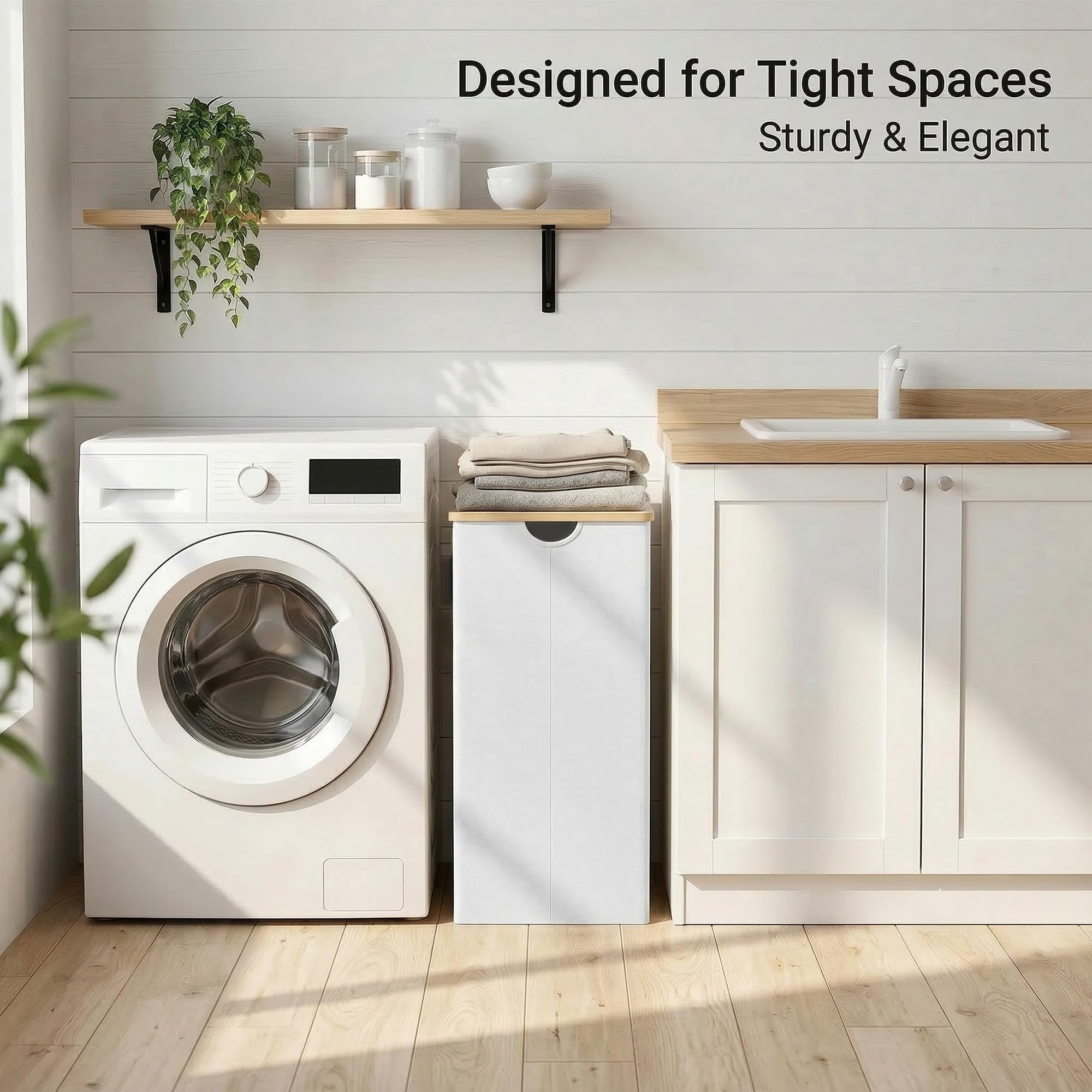 Laundry Hamper with Lid