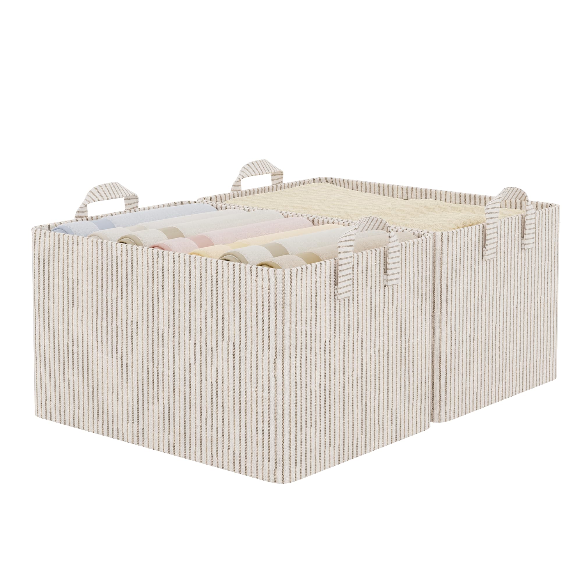 Storage Bins Fabric Storage Bins for Shelves (2 Count)