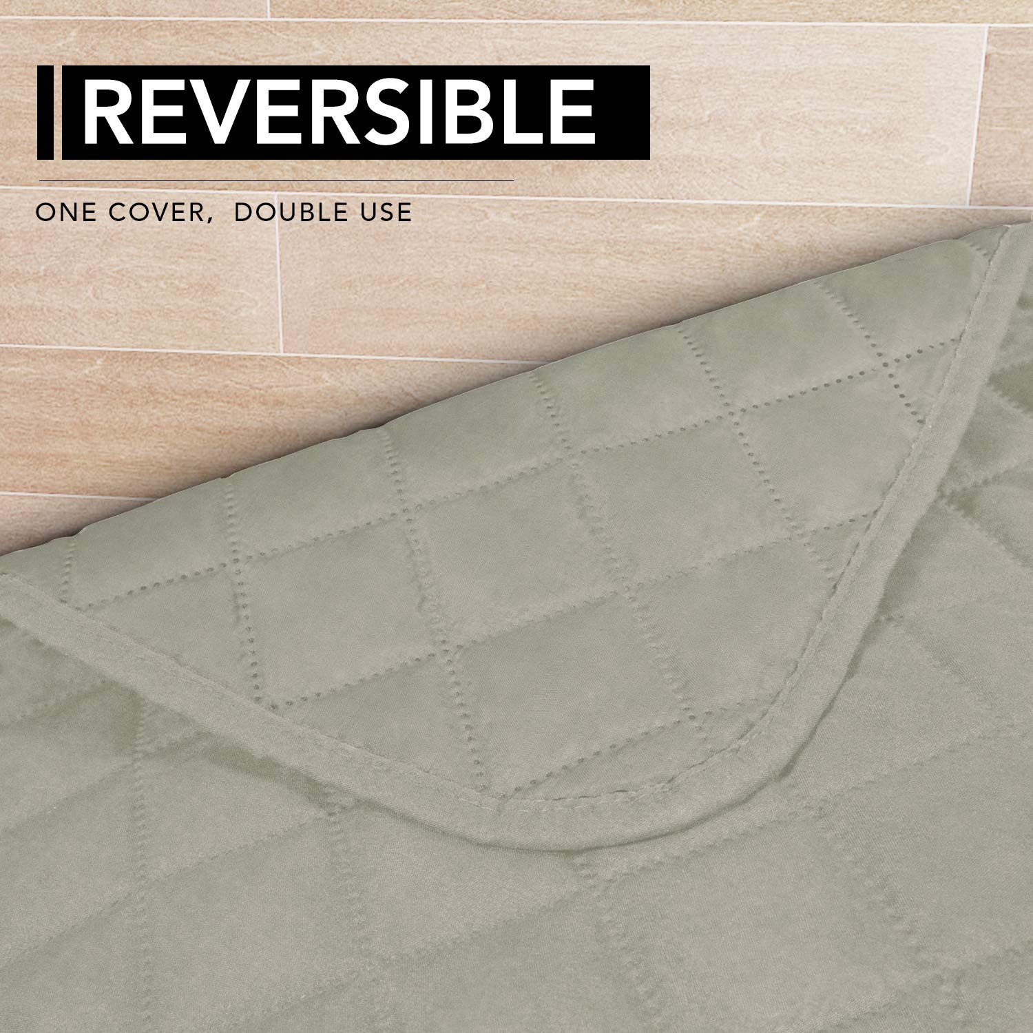 Sectional Couch Covers for Dogs L Shape Sofa Cover Reversible Sofa Slipcover Chaise Lounge Cover Furniture Protector Cover for Pets Dog Cat