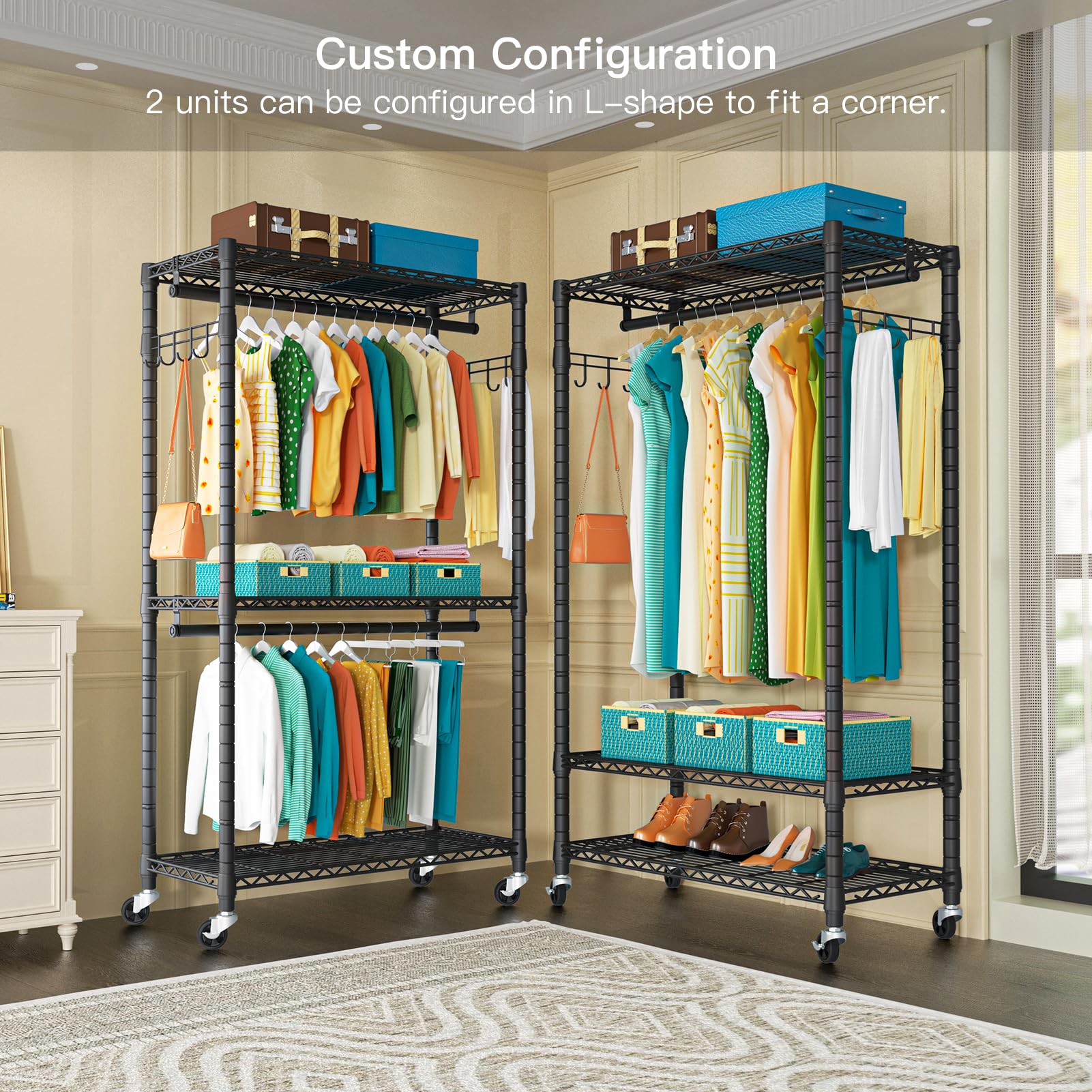 P1 Heavy Duty Garment Rack