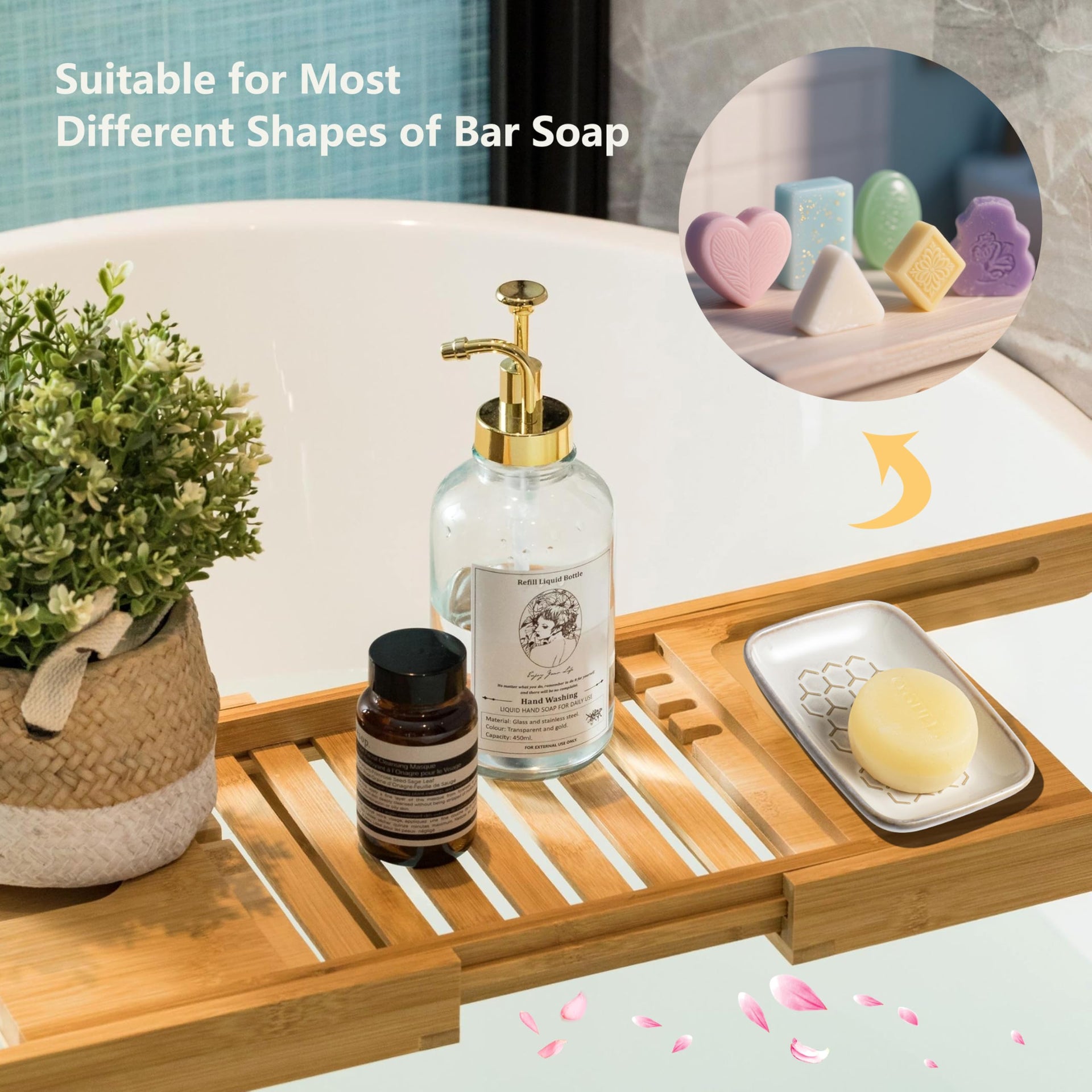 Ceramic Soap Dish for Shower
