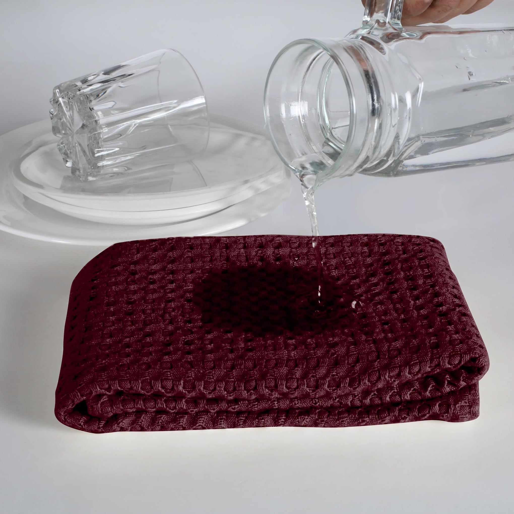 100% Cotton Premium Waffle Kitchen Towels