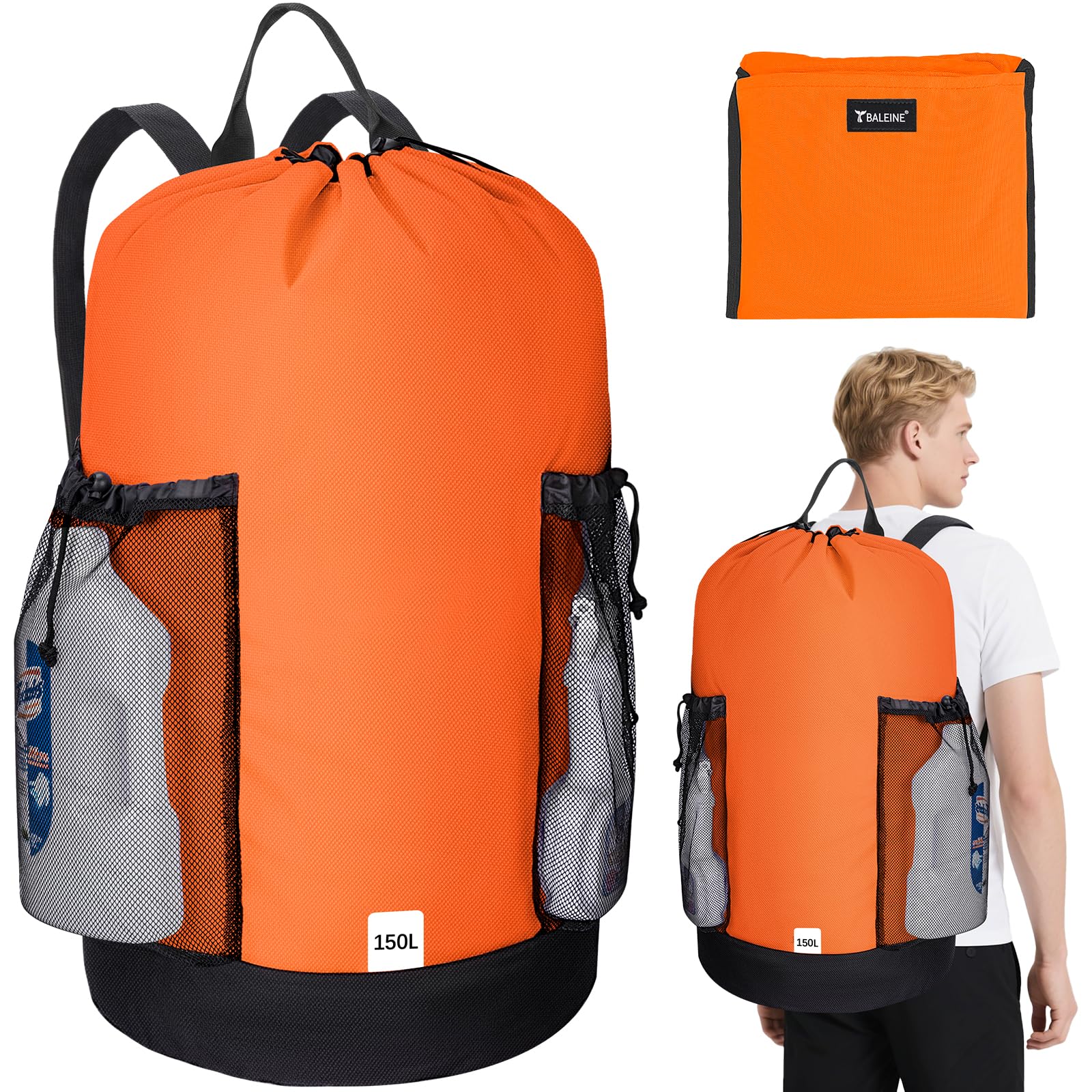 150L Laundry Bag Backpack