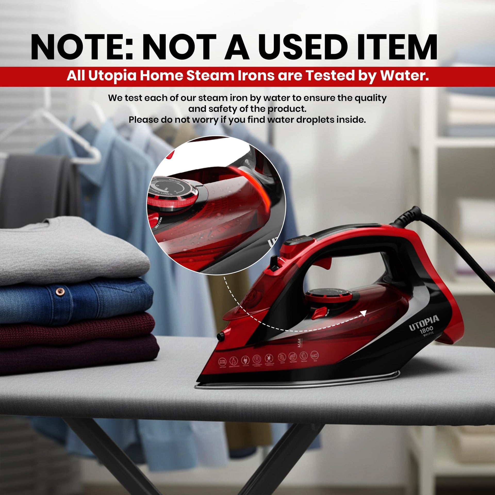 Steam Iron 1800W Non