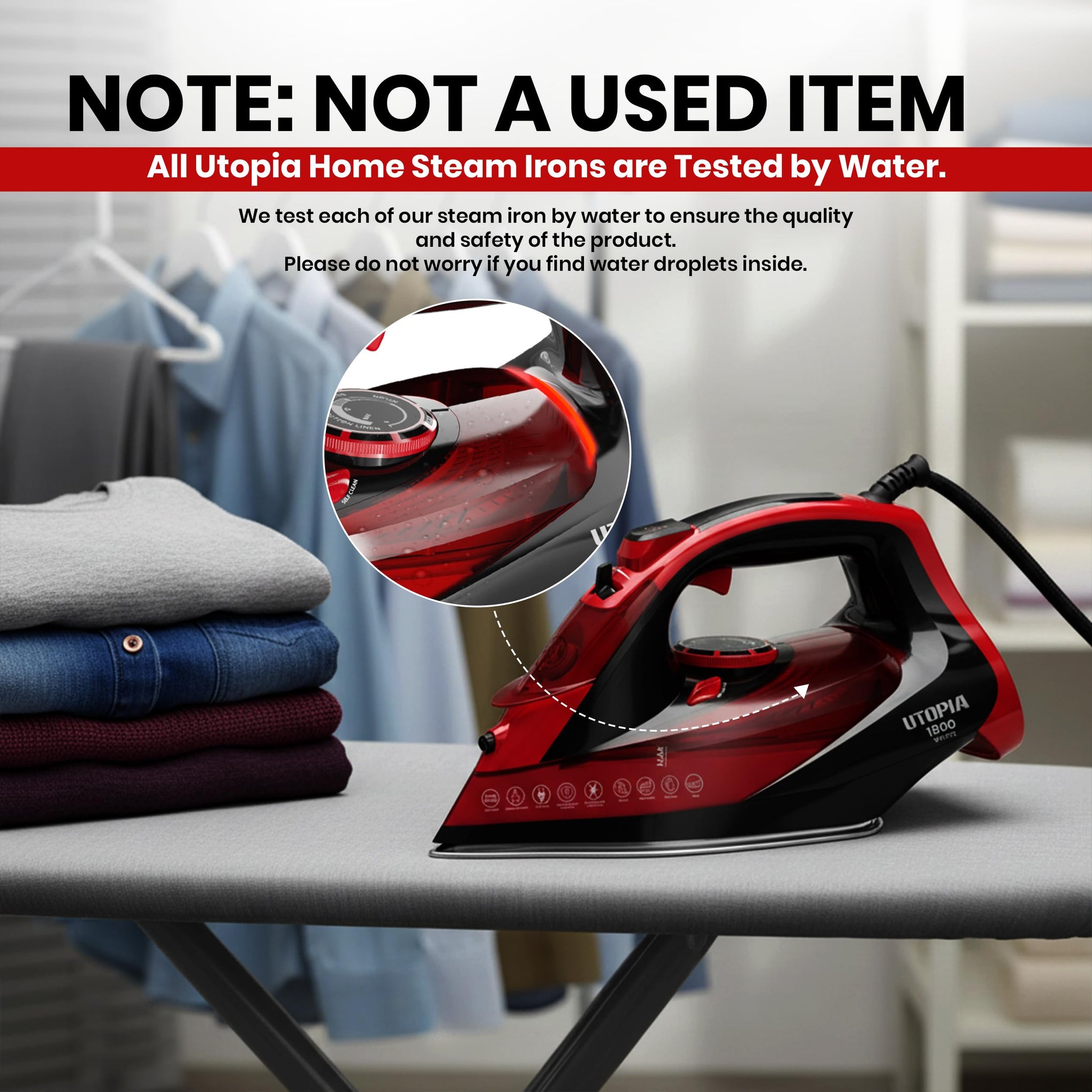 Steam Iron 1800W Non