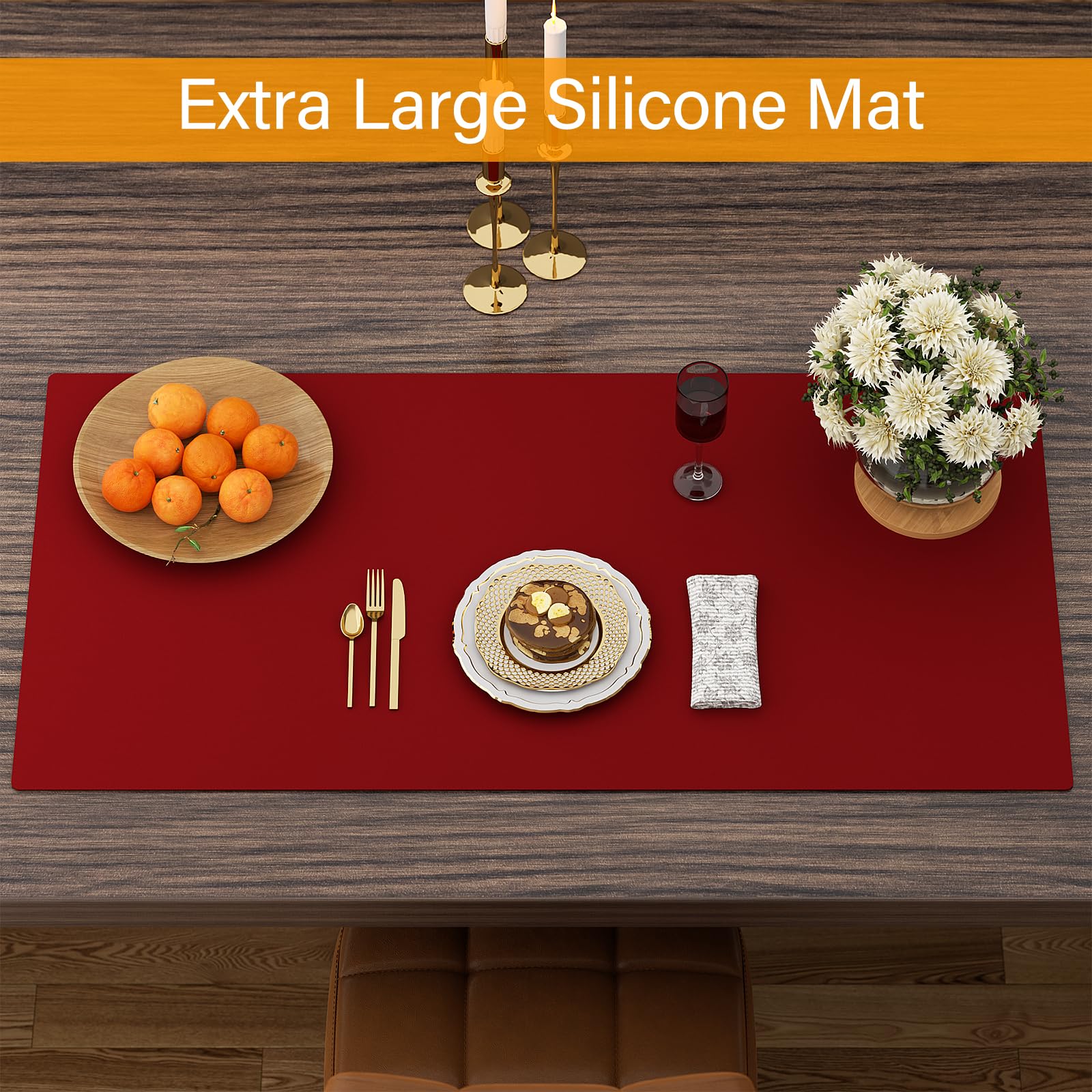 Silicone Protector Mat 47x24 Inch