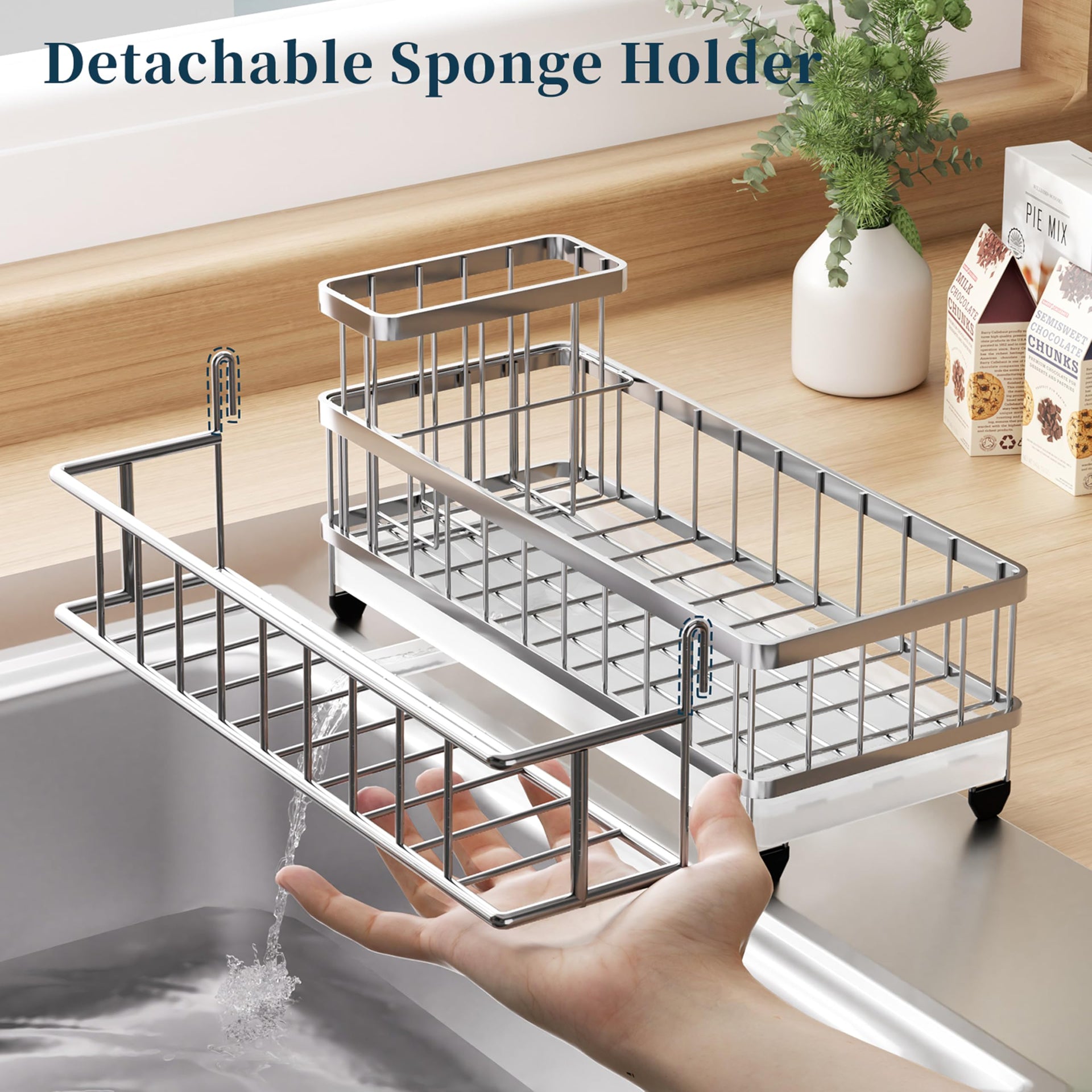 Sponge Holder for Kitchen Sink