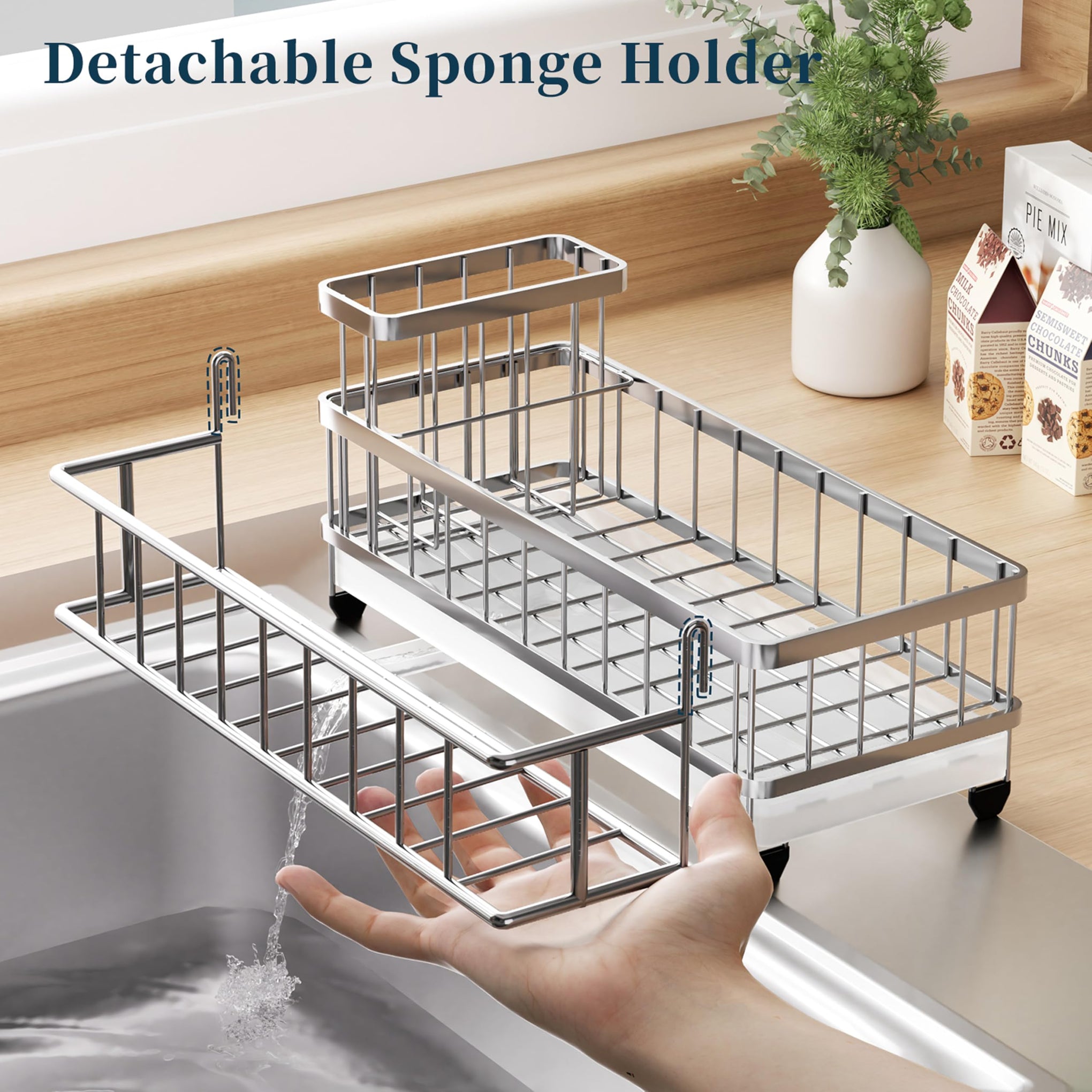 Sponge Holder for Kitchen Sink