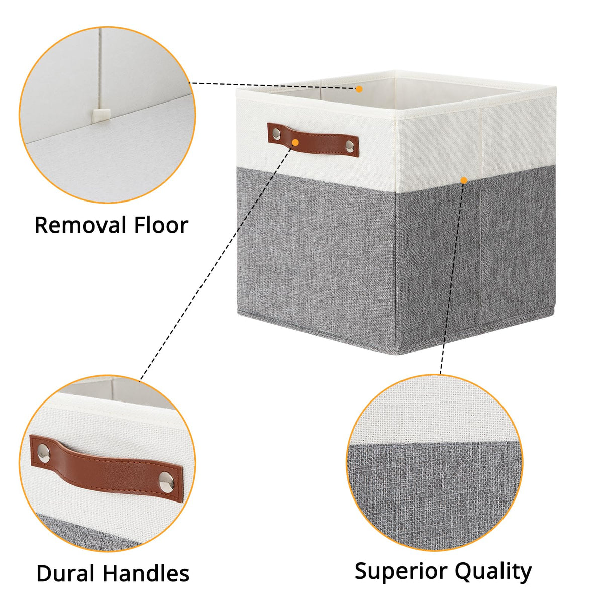 11x11 Storage Cubes (4 Count)