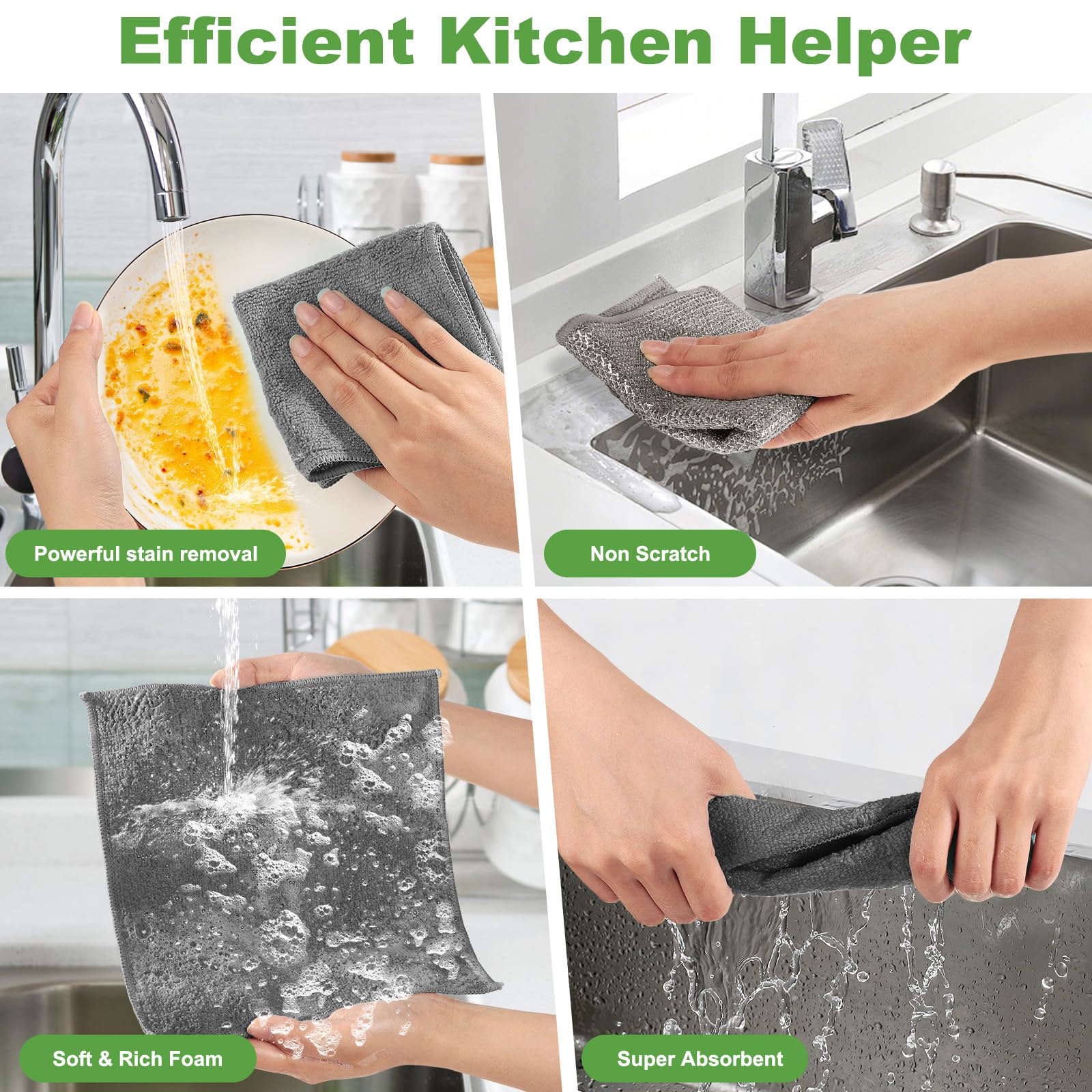 Non Scratch Wire Dishcloth