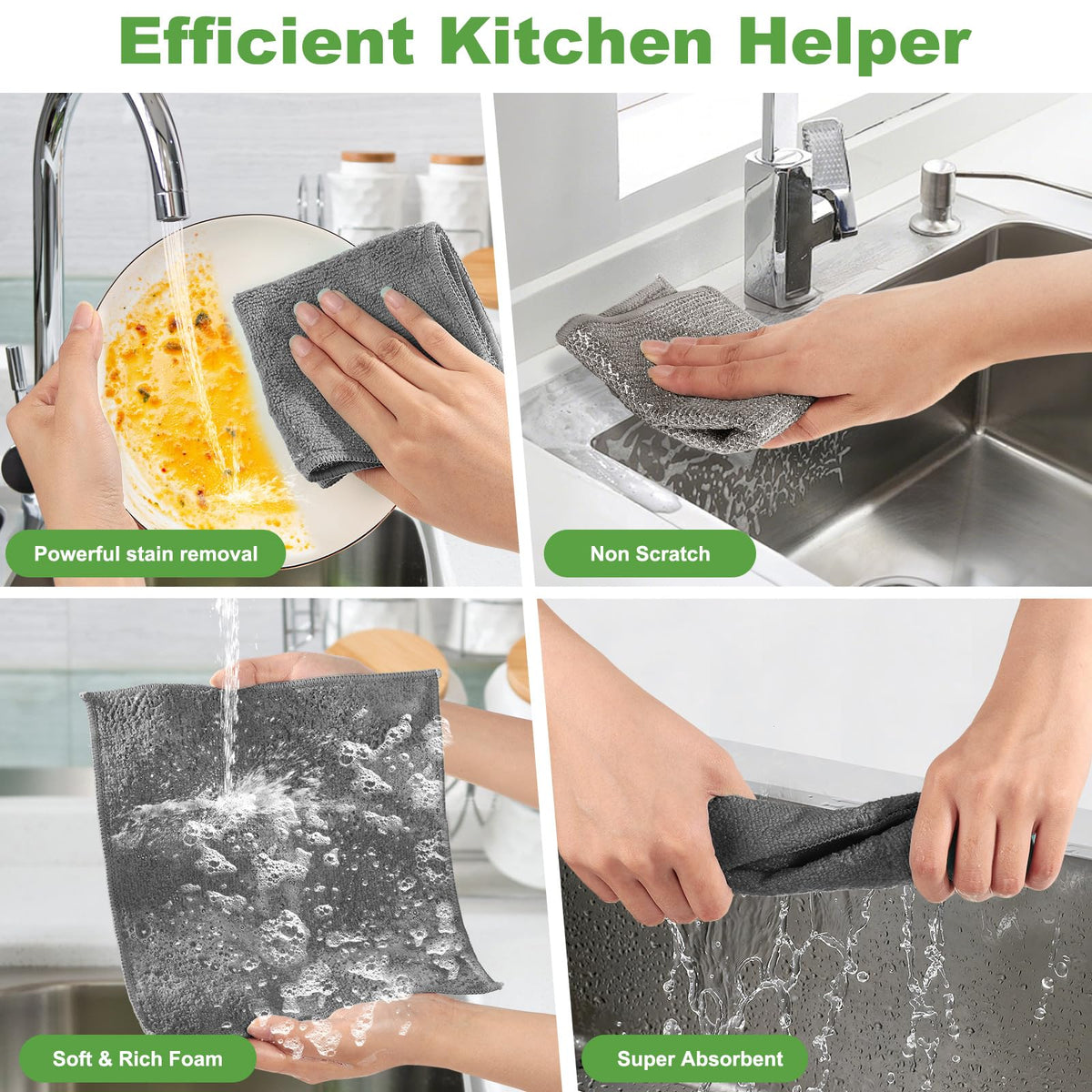 Non Scratch Wire Dishcloth