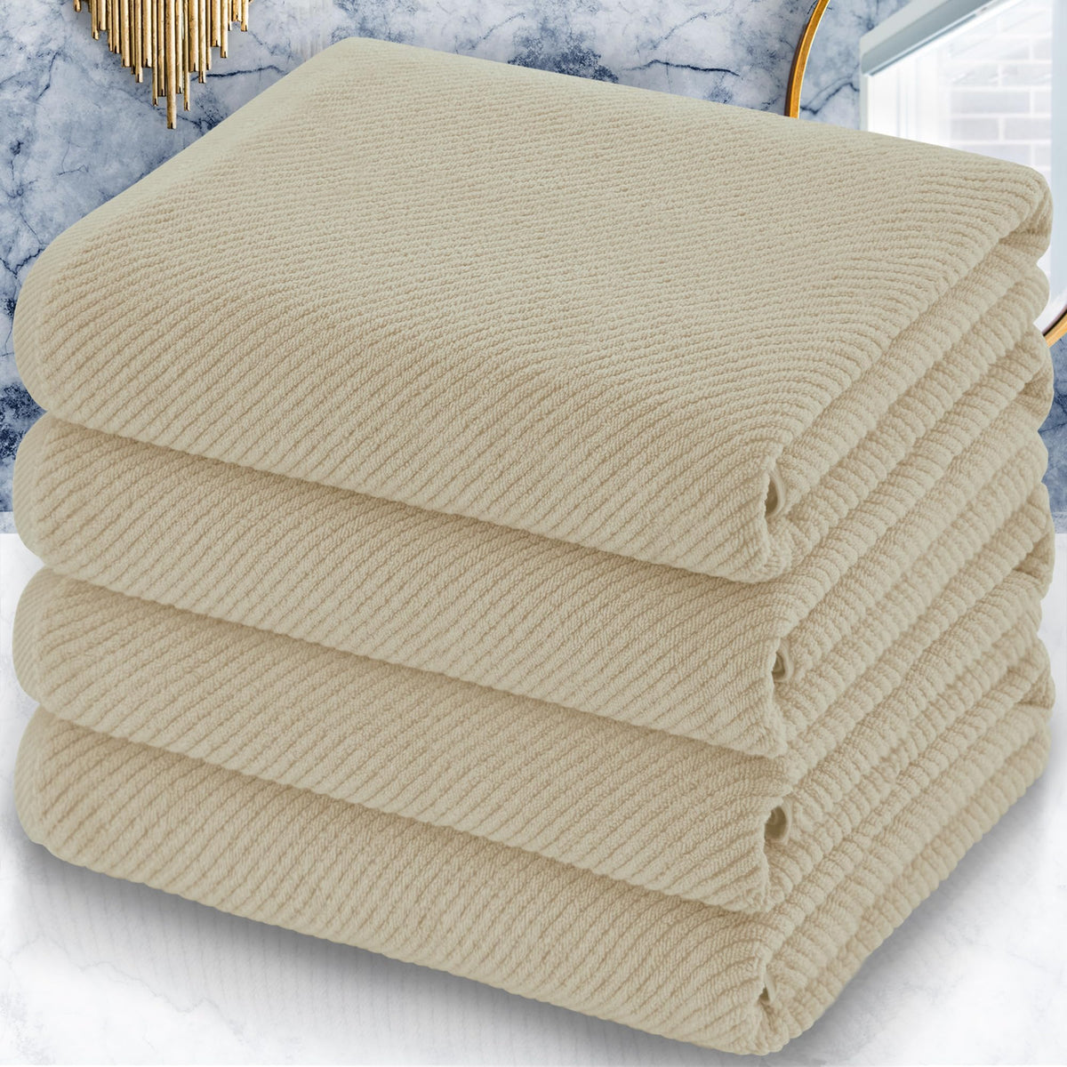 Bath Towels 4PC (4 Count)
