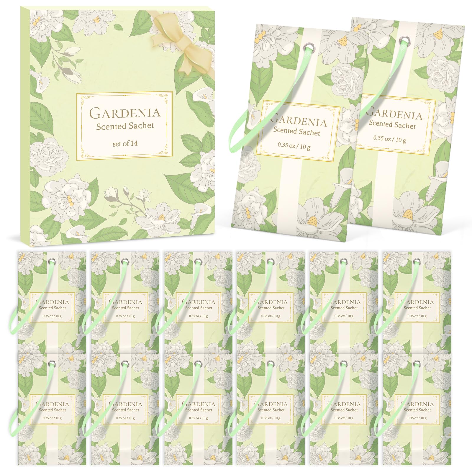 Scented Sachets for Drawer and Closet (14 Count)