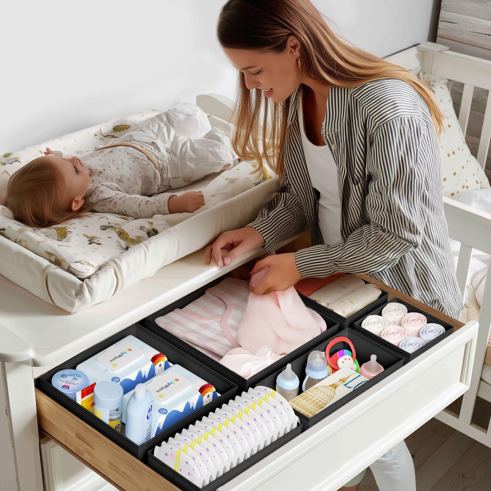 Drawer Organizer Clothes Storage (20 Count)