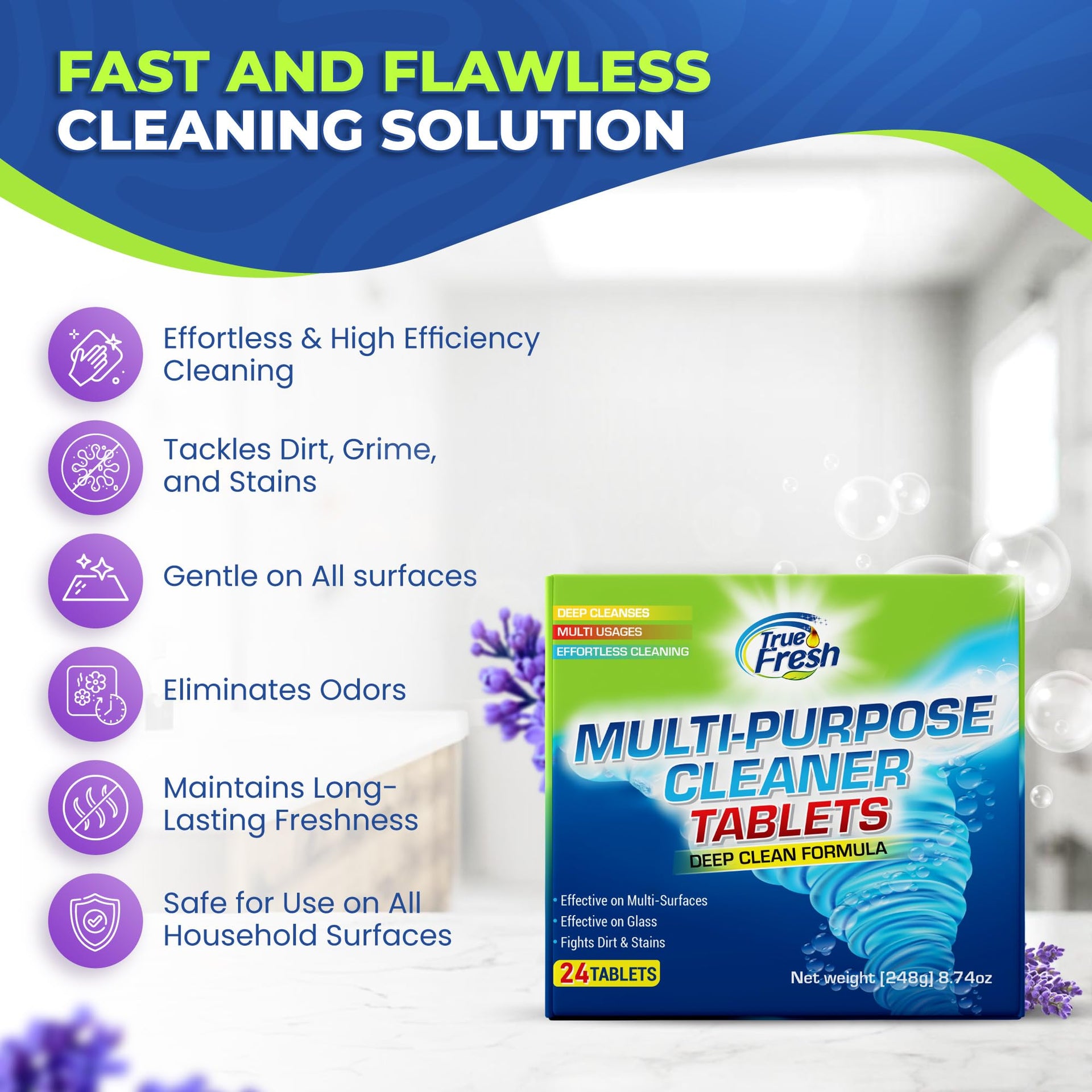 All Purpose Cleaner Refill Cleaning Tablets (24 Count)