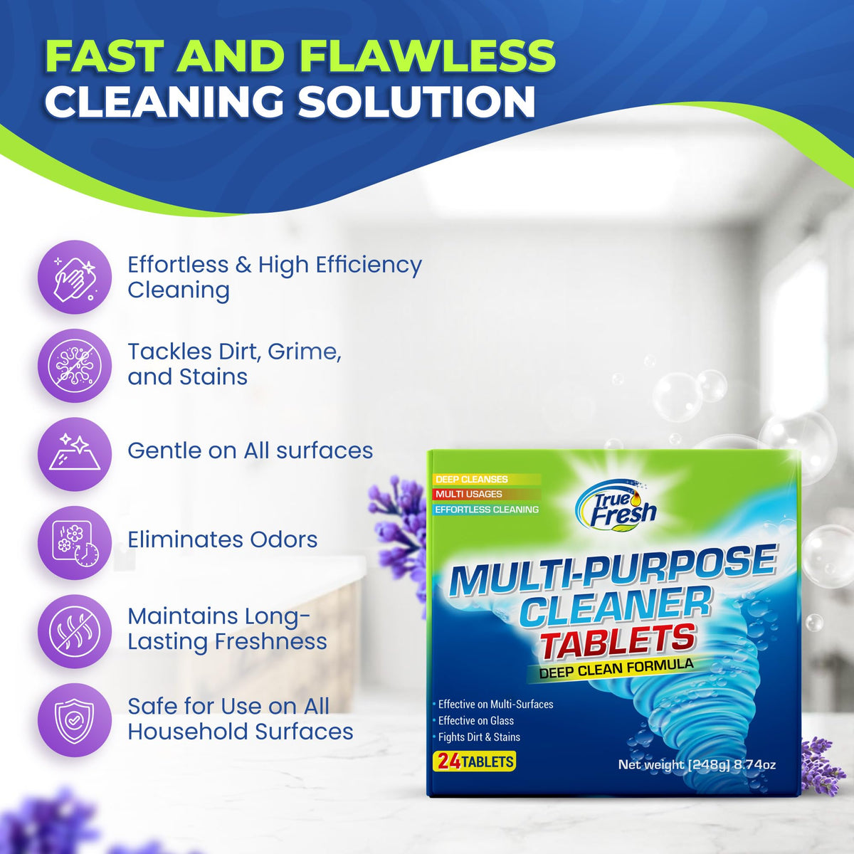 All Purpose Cleaner Refill Cleaning Tablets (24 Count)