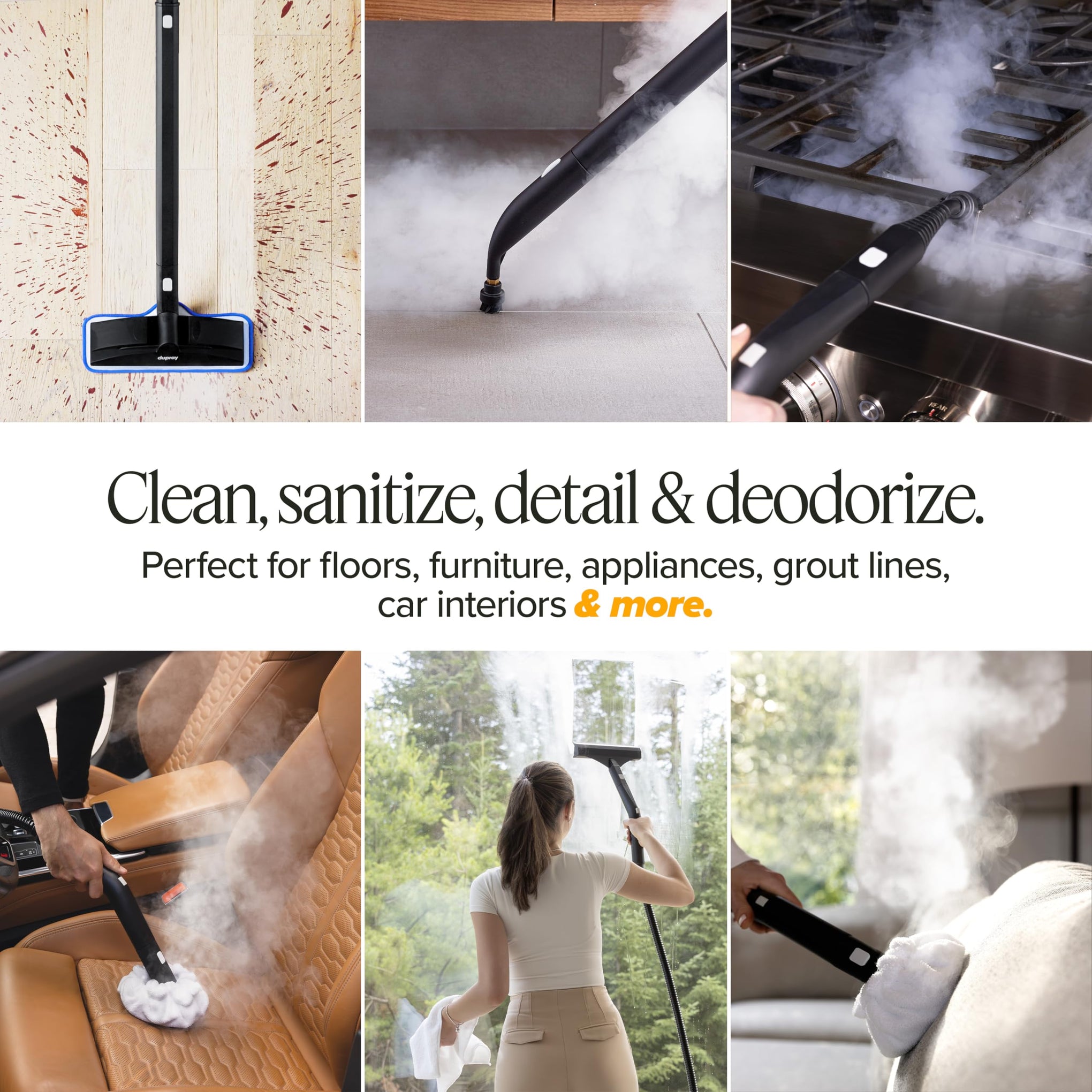 Neat Plus Steam Cleaner for Home