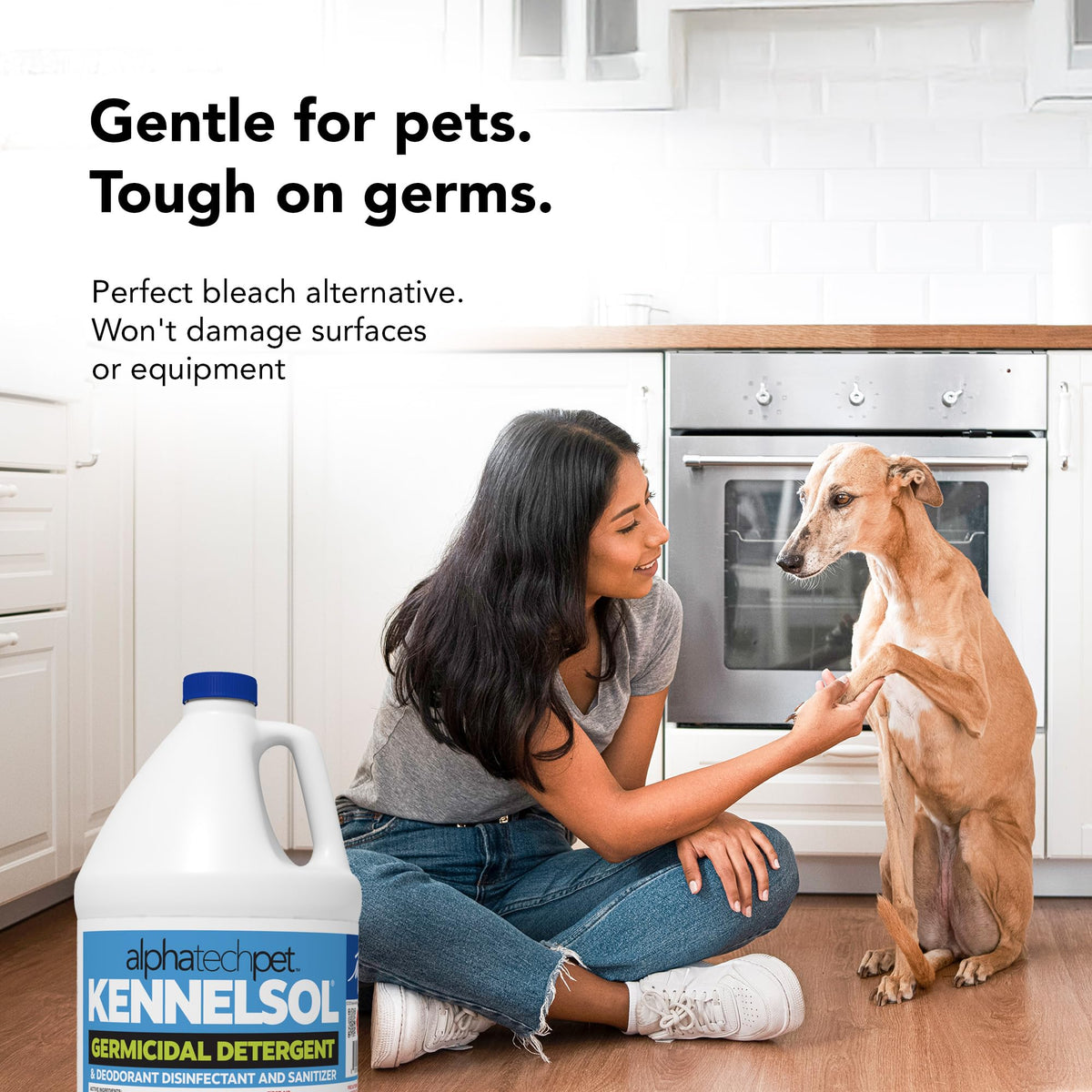KennelSol Disinfectant & Cleaner for Kennels (128 Fl Oz) - ModHome Supplies