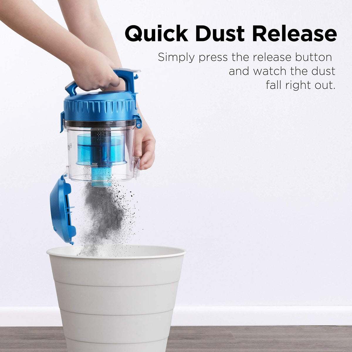 Whirlwind Bagless Canister Cleaner NEN110A Lightweight Corded Vacuum for Carpets and Hard Floors