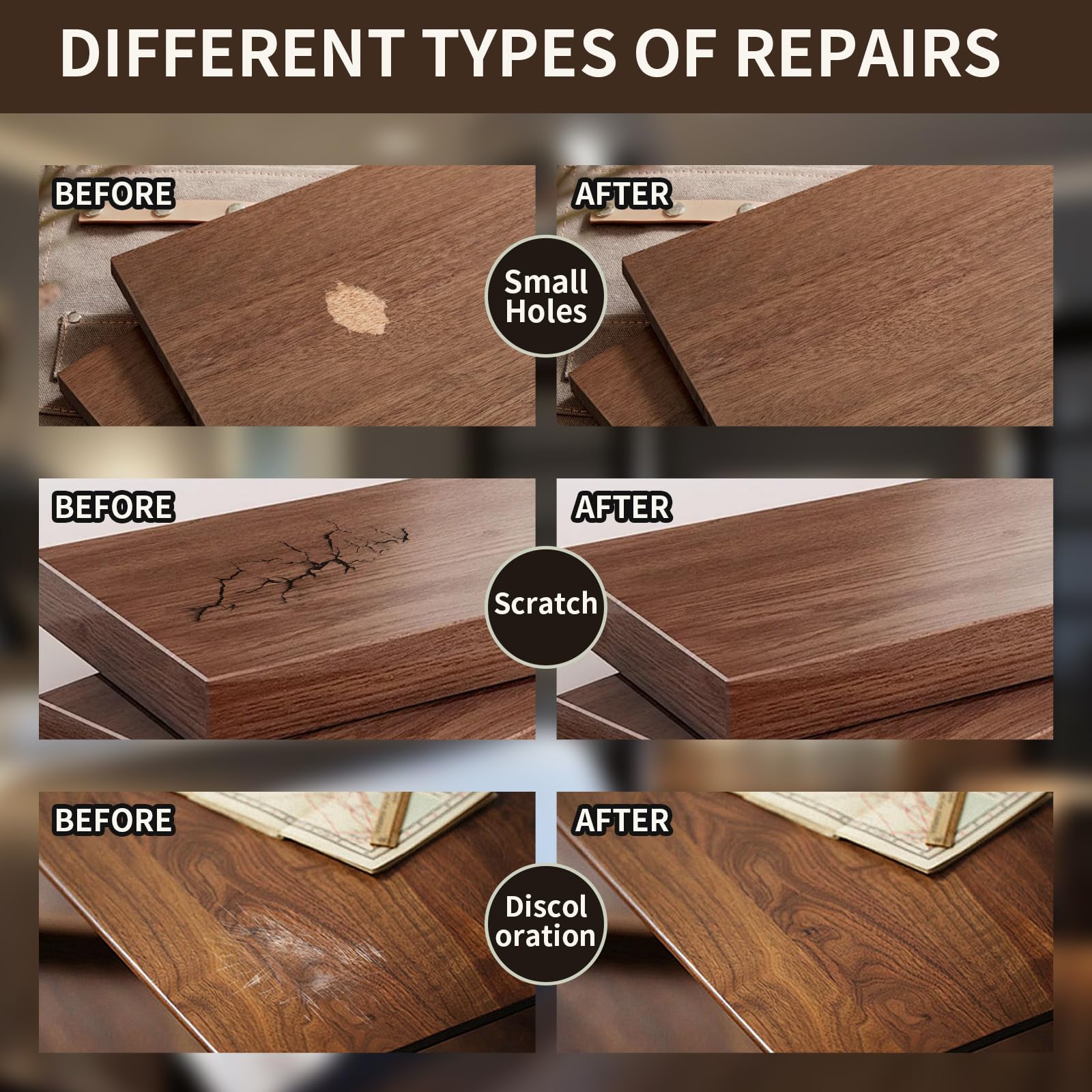 Wood Repair Kit (7 Count)