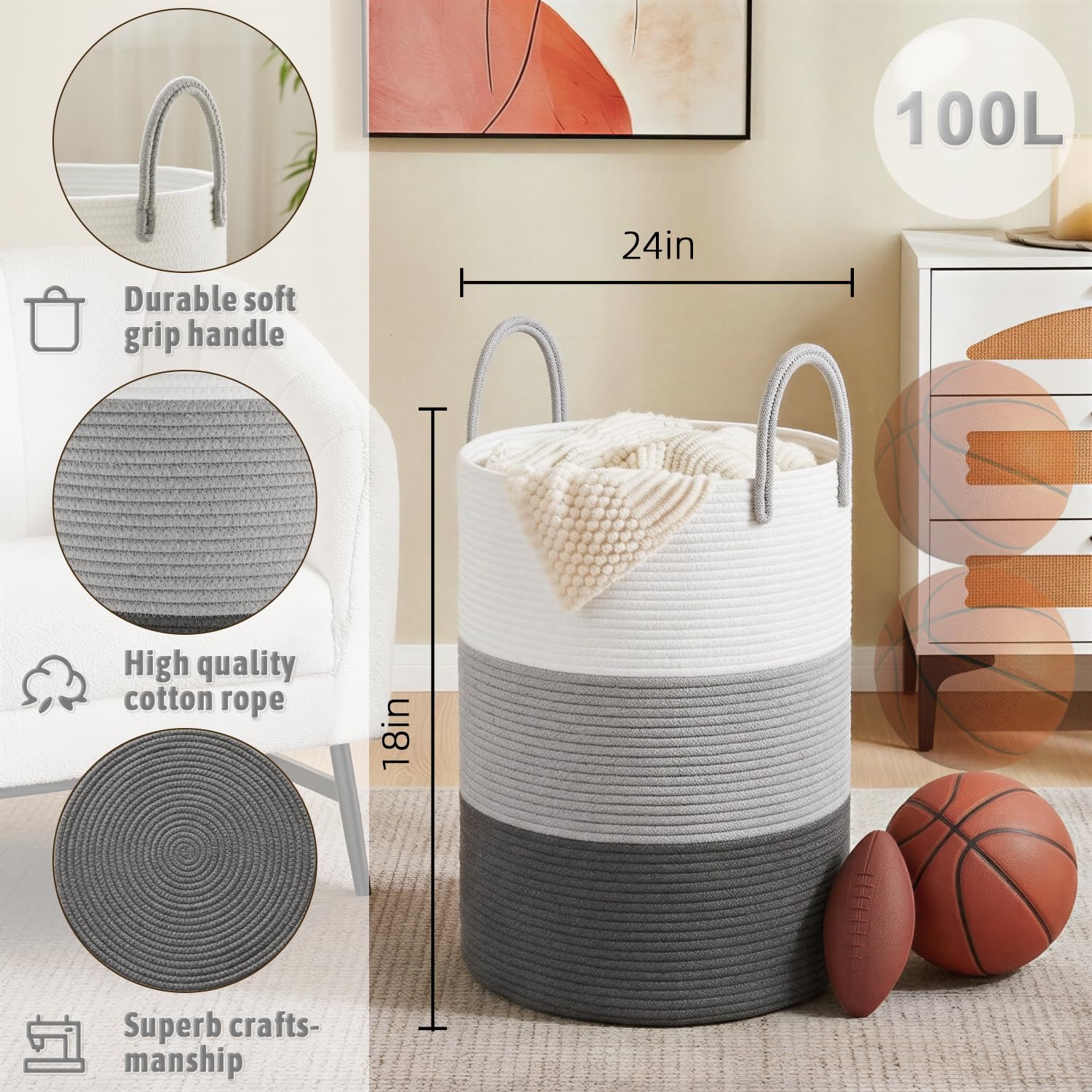 Laundry Basket - ModHome Supplies