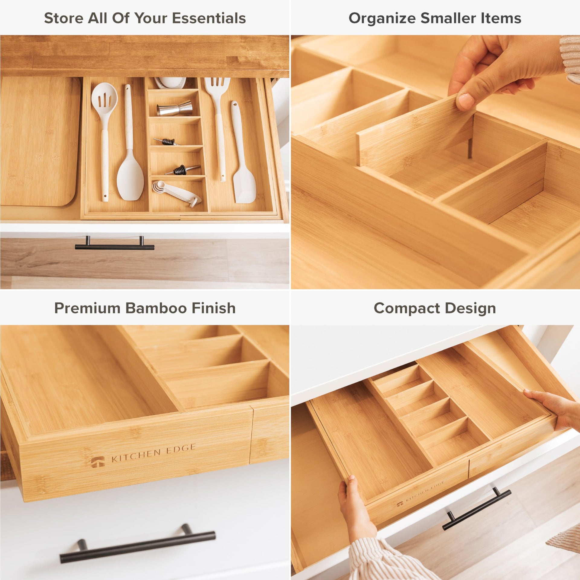 Utensil & Junk Drawer Organizer