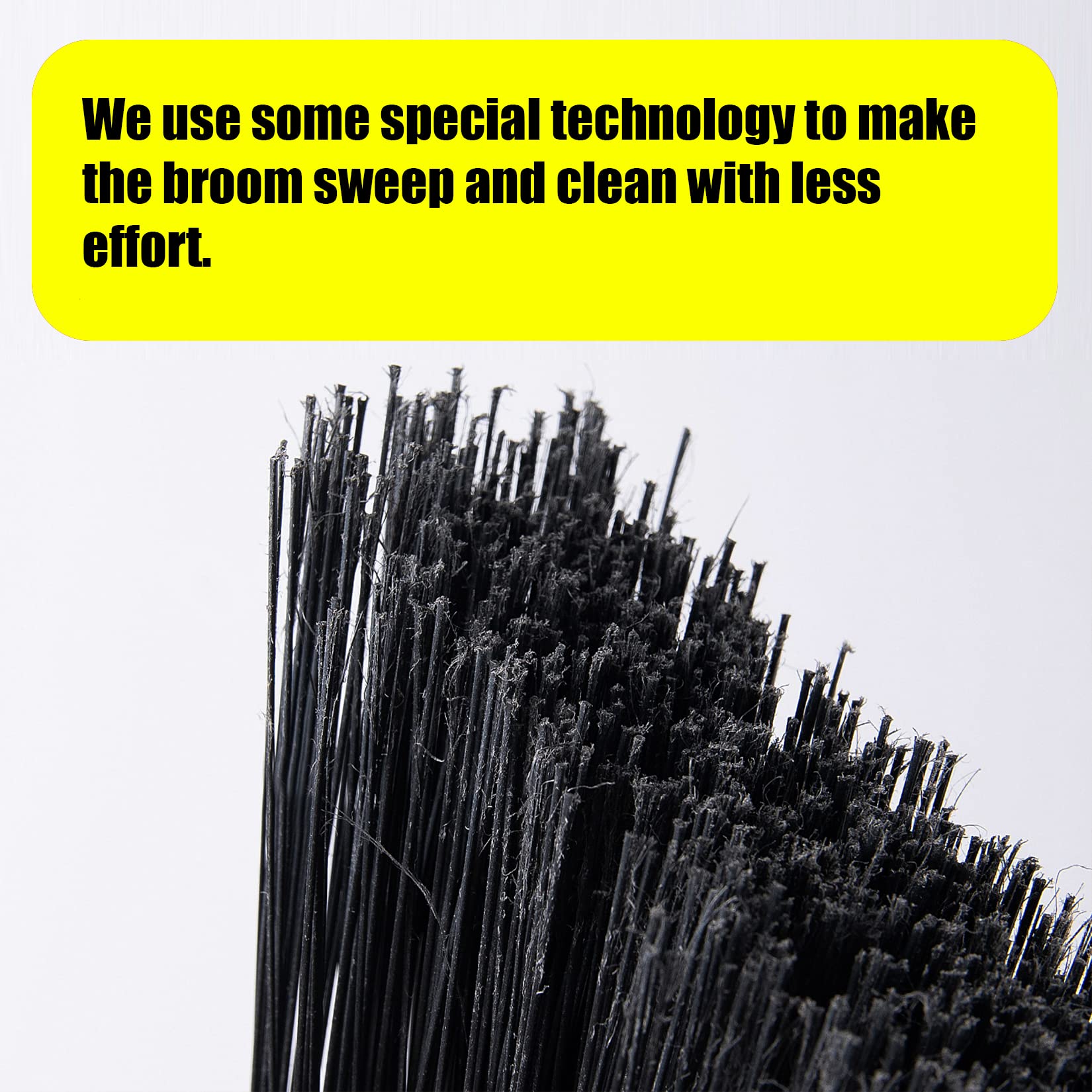 Heavy Duty Broom Outdoor Commercial Broom 54Inch