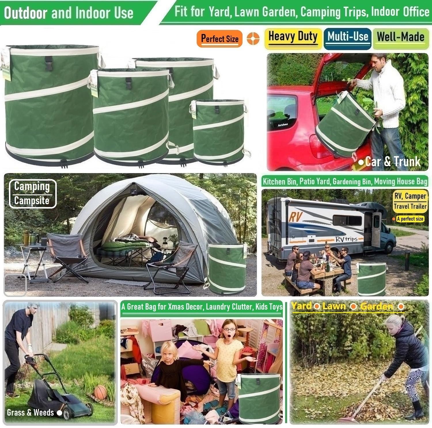 24 Gallon Collapsible Trash Can