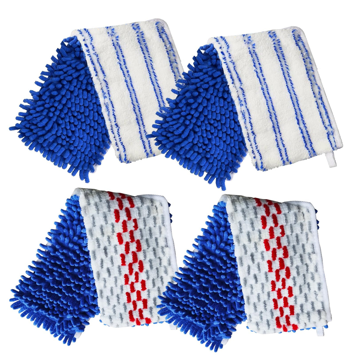 4 Pack Mop Heads Replacements Compatible with O (4 Count) - ModHome Supplies