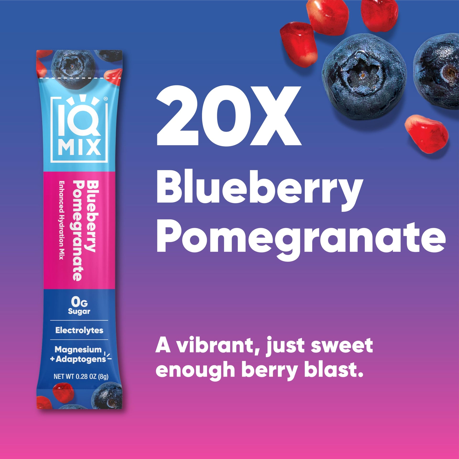 IQMIX Hydration Electrolytes Powder Packets (20 Count)