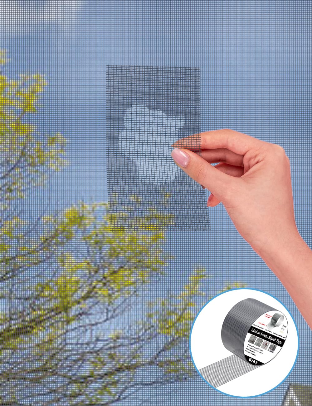 Window Screen Repair Tape (40 Foot)