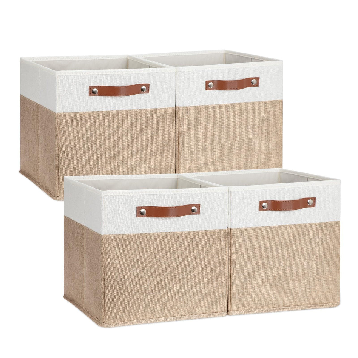 Cube Storage Bins (4 Count)